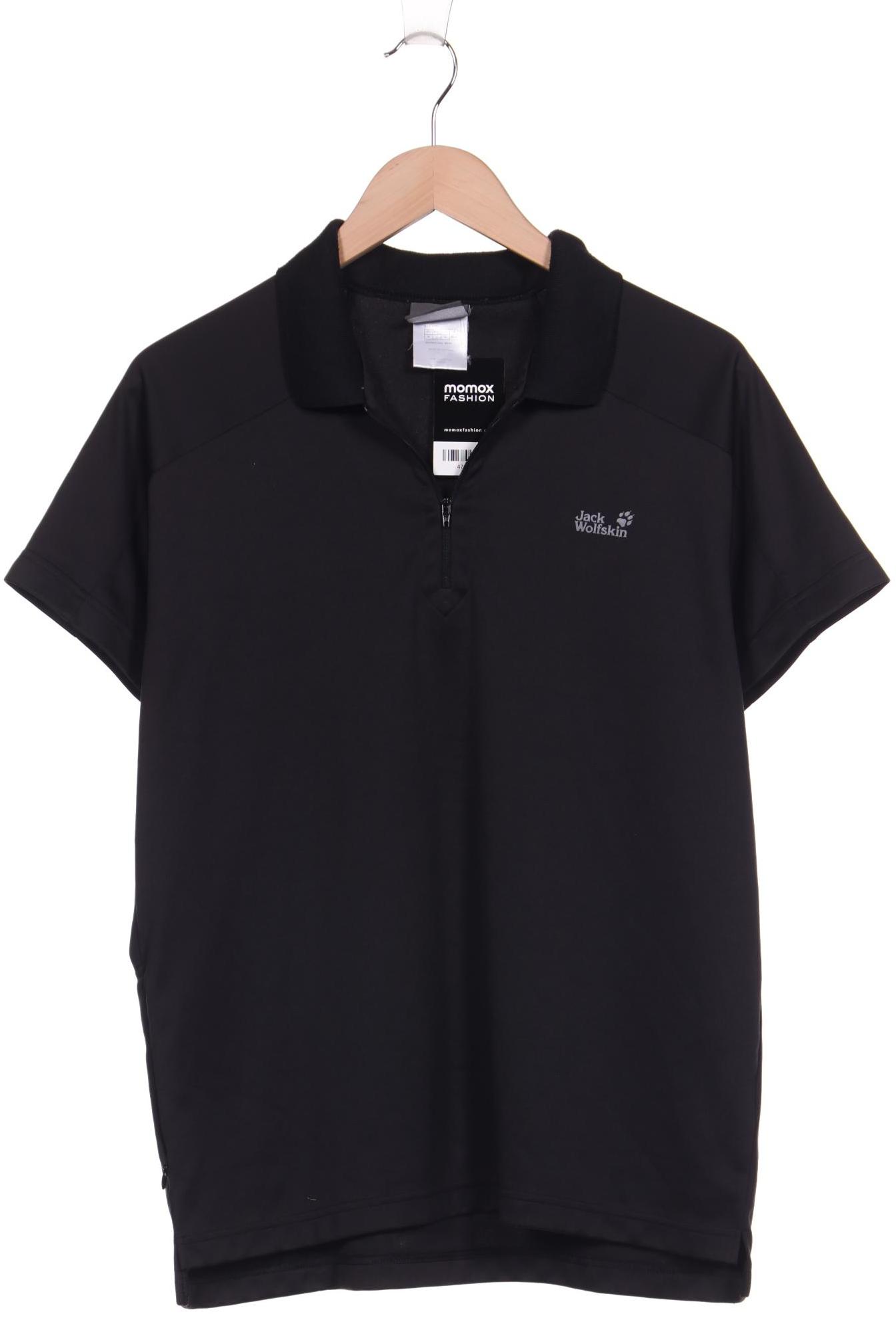 

Jack Wolfskin Herren Poloshirt, schwarz