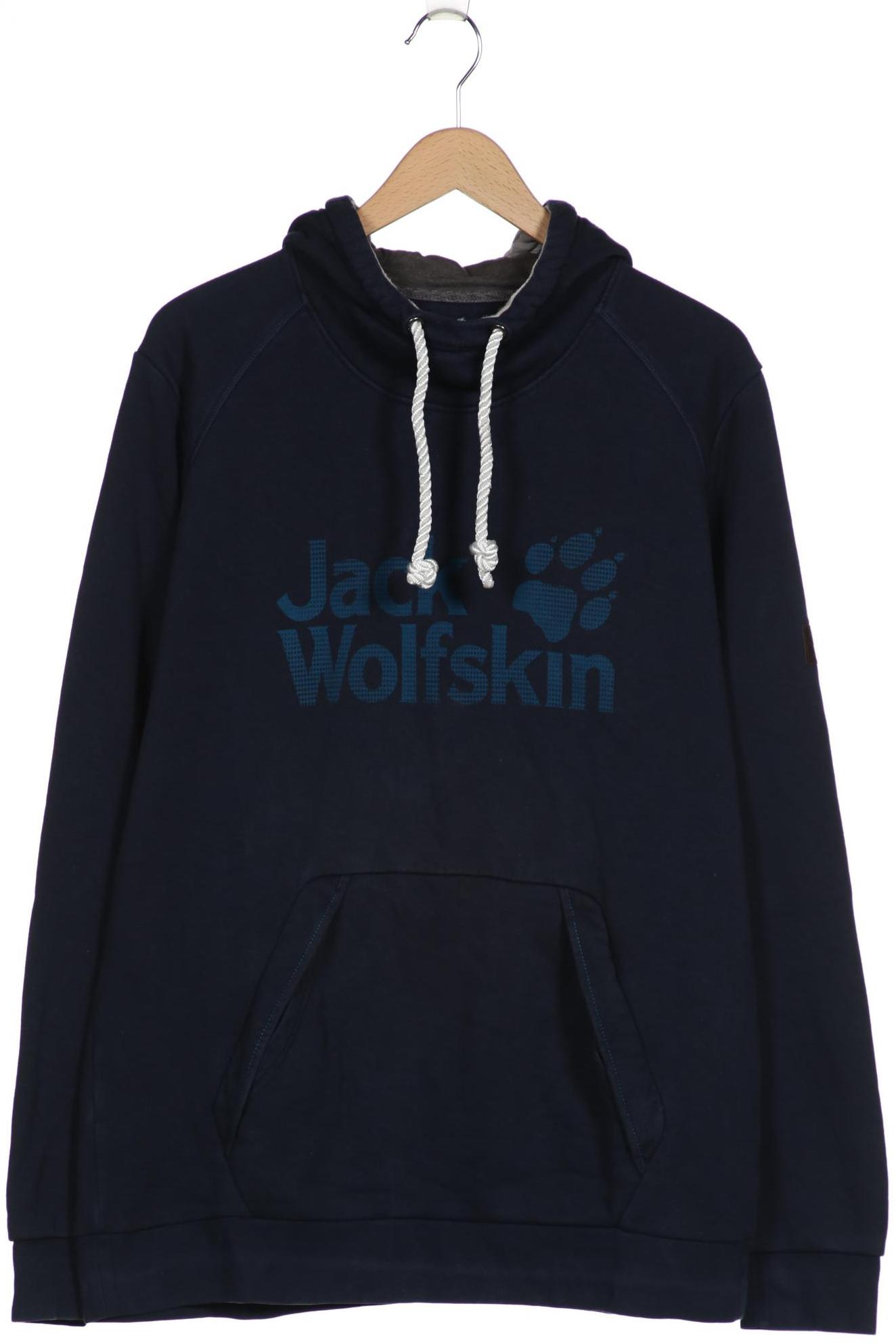 

Jack Wolfskin Herren Kapuzenpullover, marineblau