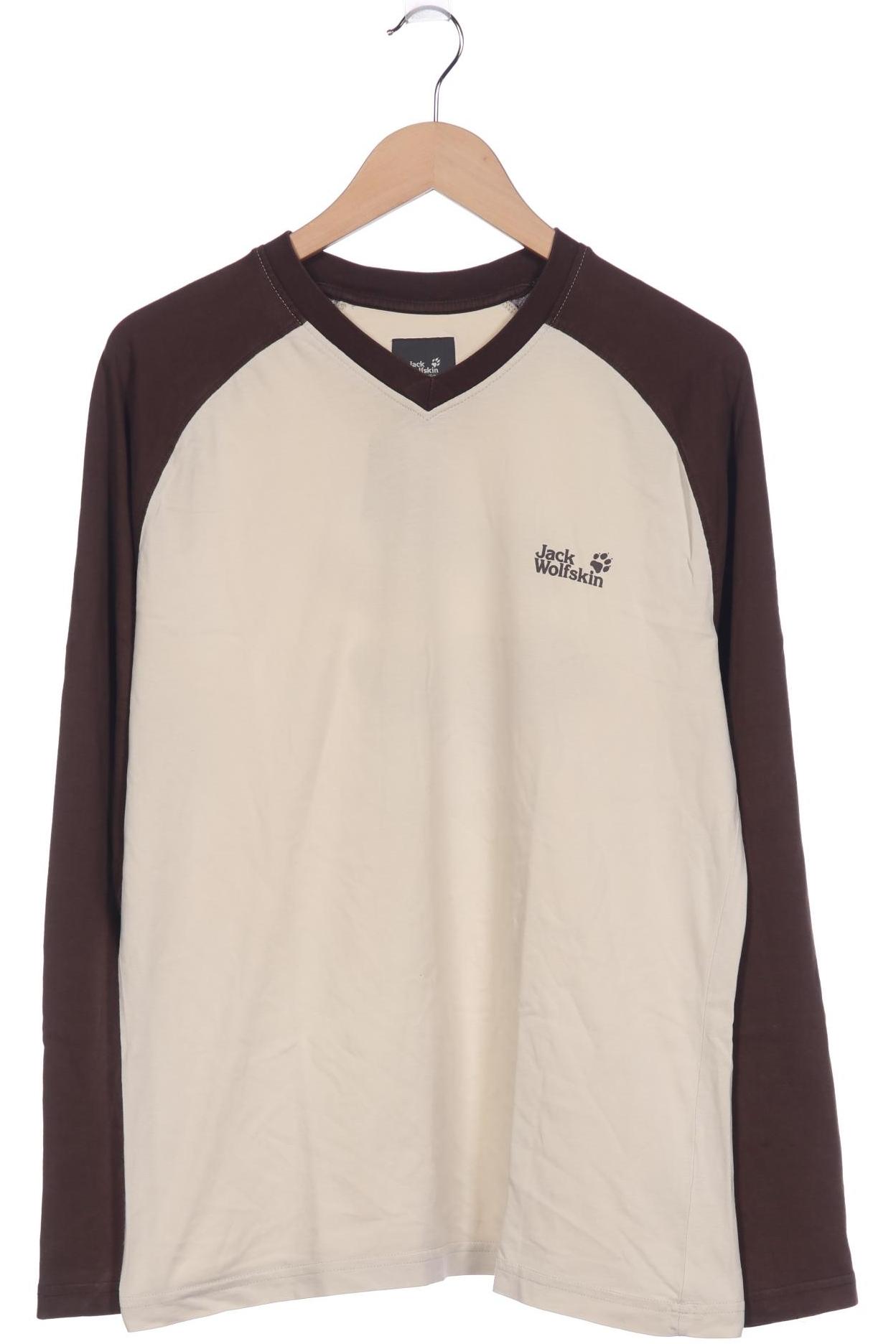 

Jack Wolfskin Herren Langarmshirt, beige, Gr. 52