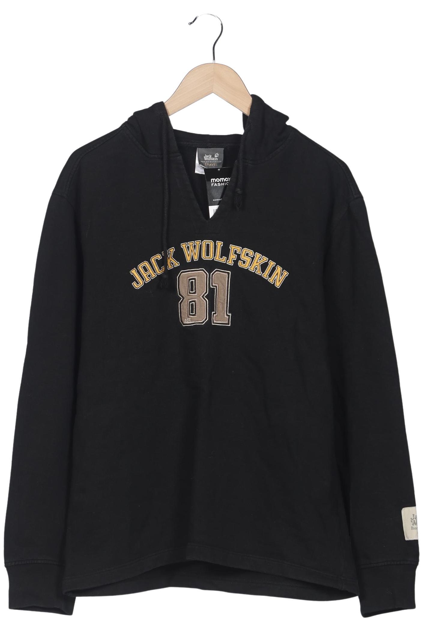 

Jack Wolfskin Herren Kapuzenpullover, schwarz, Gr. 48