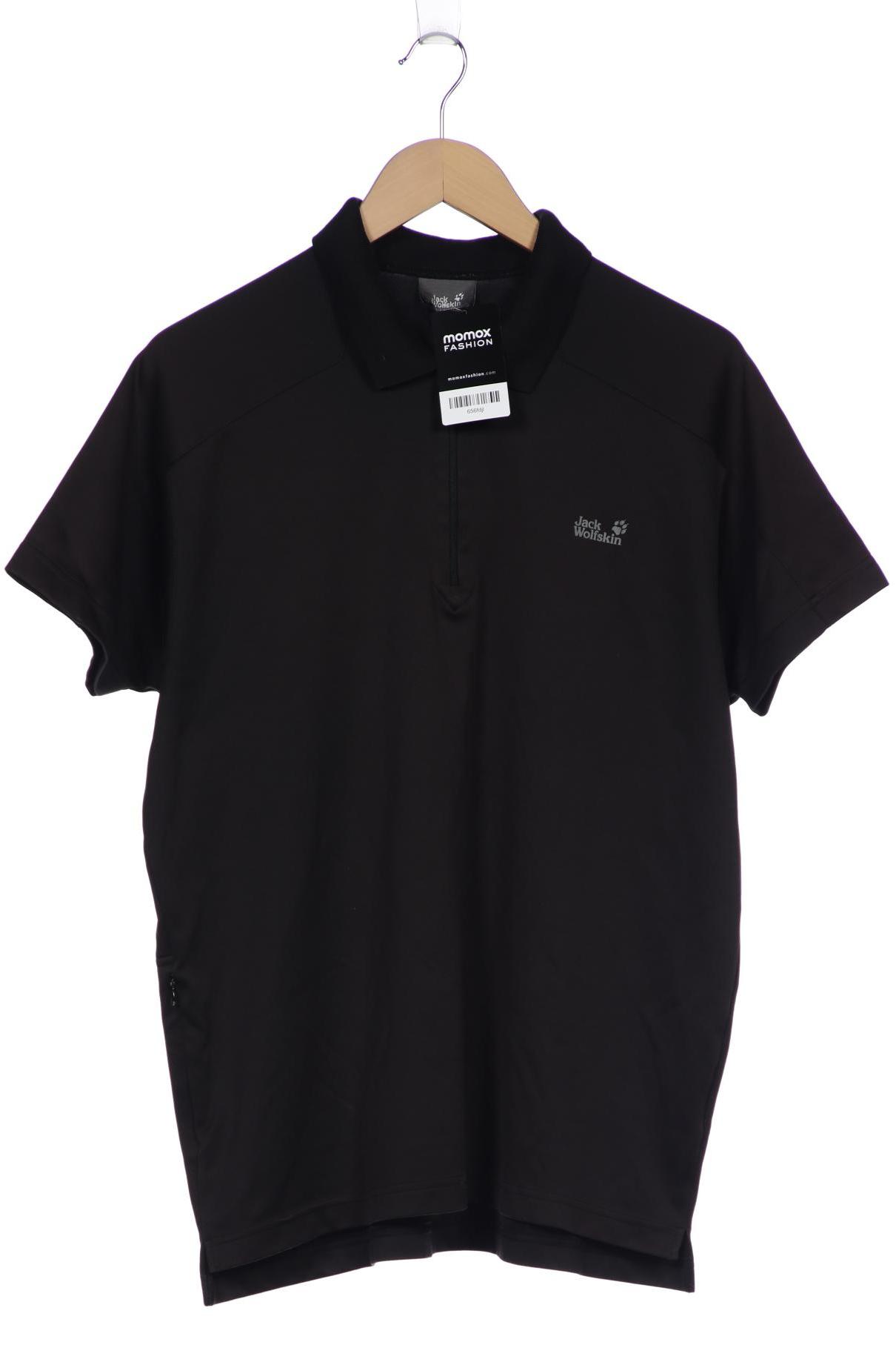 

Jack Wolfskin Herren Poloshirt, schwarz