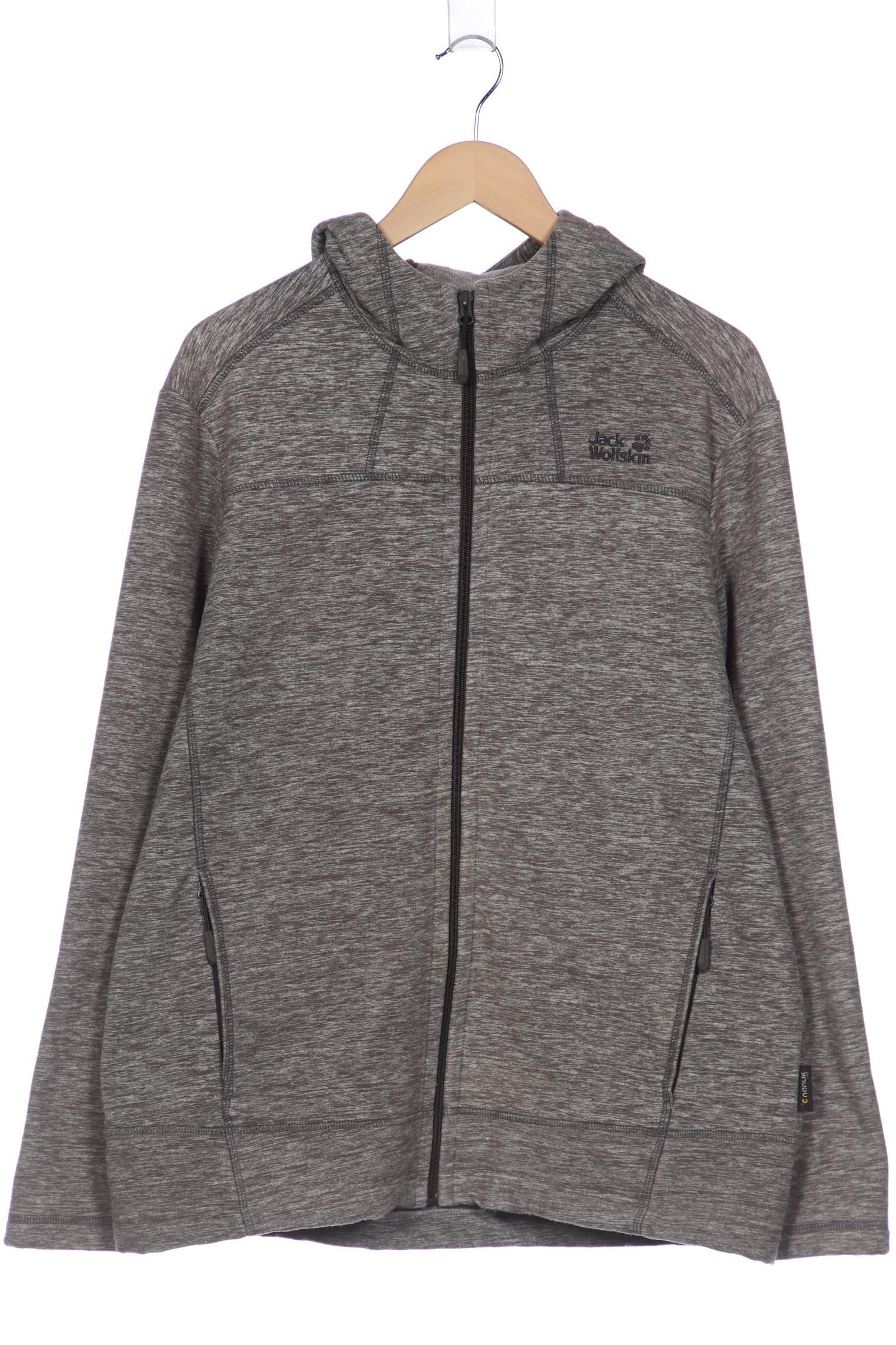 

Jack Wolfskin Herren Kapuzenpullover, grau, Gr. 52