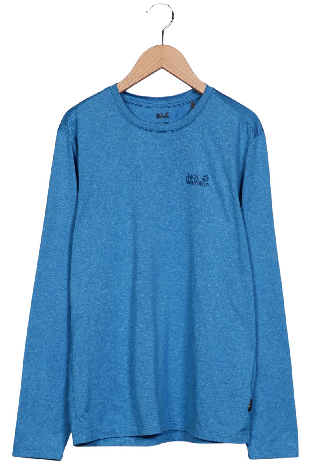 

Jack Wolfskin Herren Langarmshirt, blau, Gr. 46