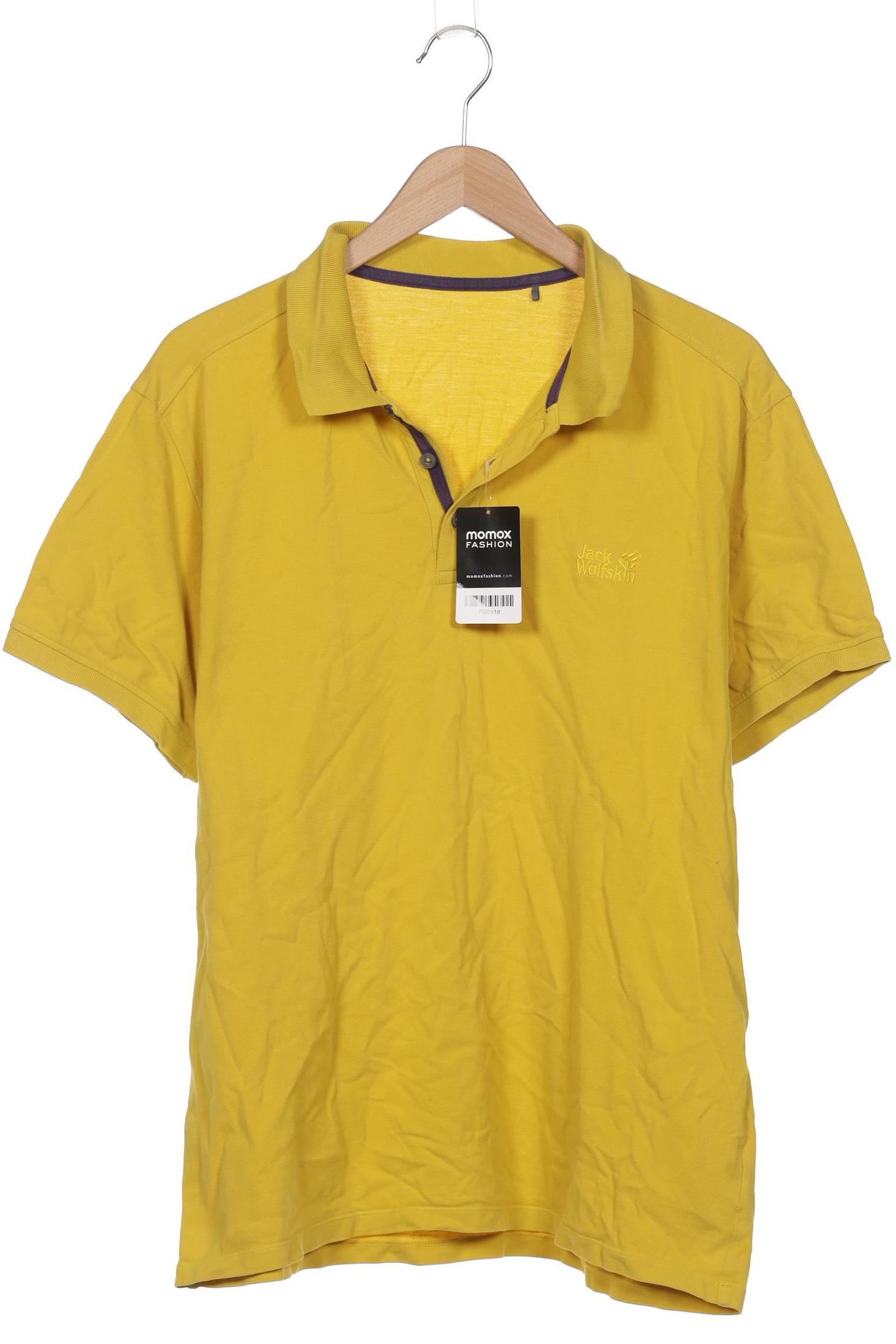

Jack Wolfskin Herren Poloshirt, gelb, Gr. 58
