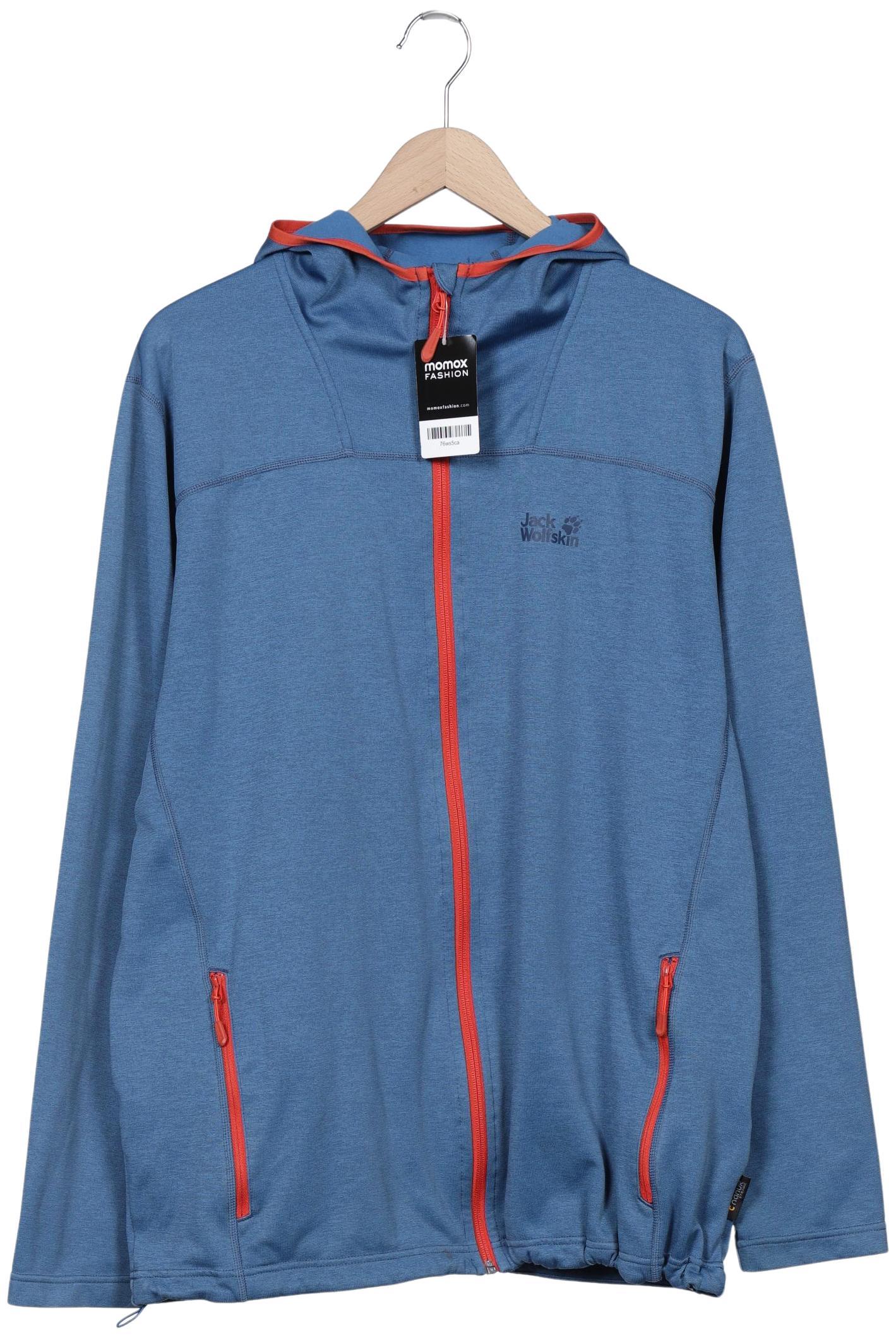 

Jack Wolfskin Herren Kapuzenpullover, blau, Gr. 58