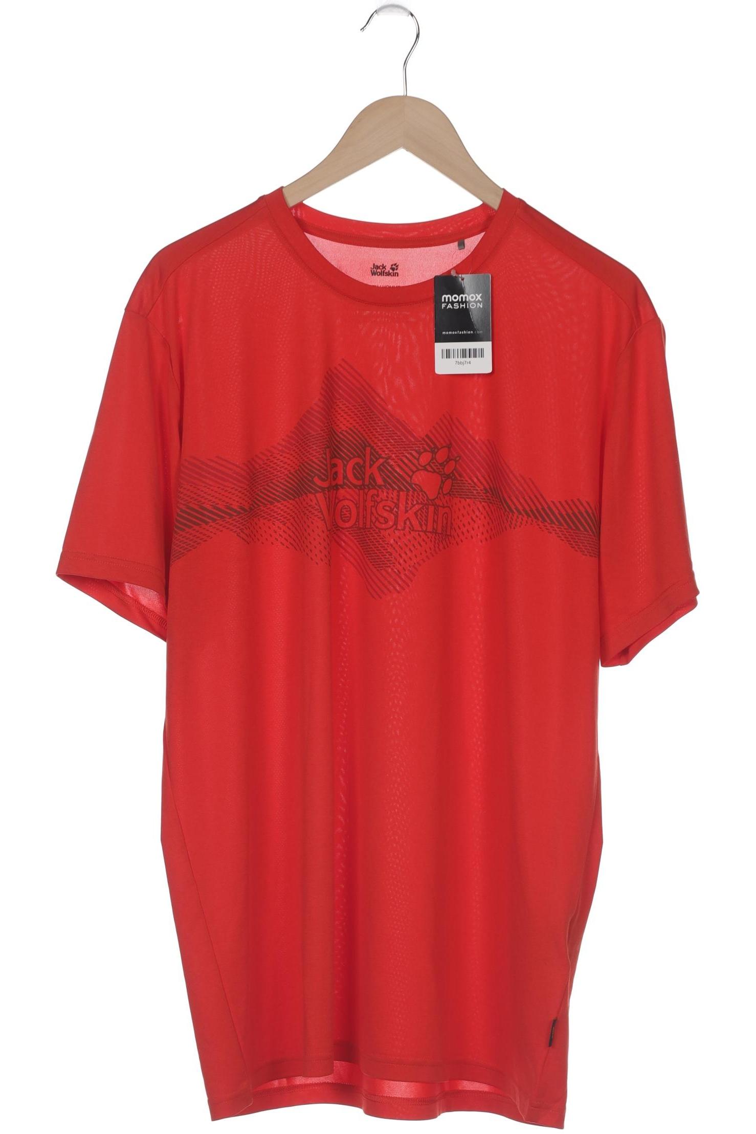 

Jack Wolfskin Herren T-Shirt, rot, Gr. 58