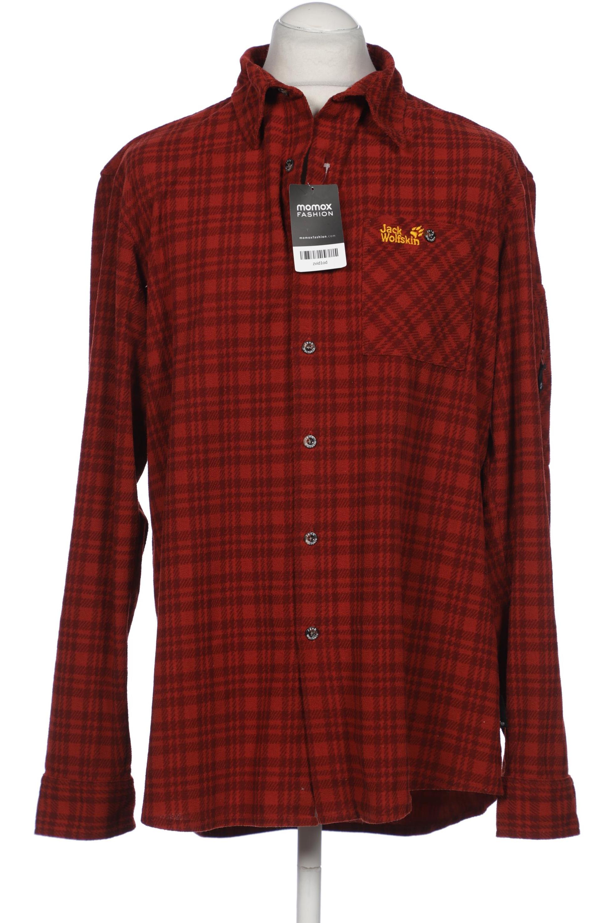 

Jack Wolfskin Herren Hemd, rot, Gr. 64