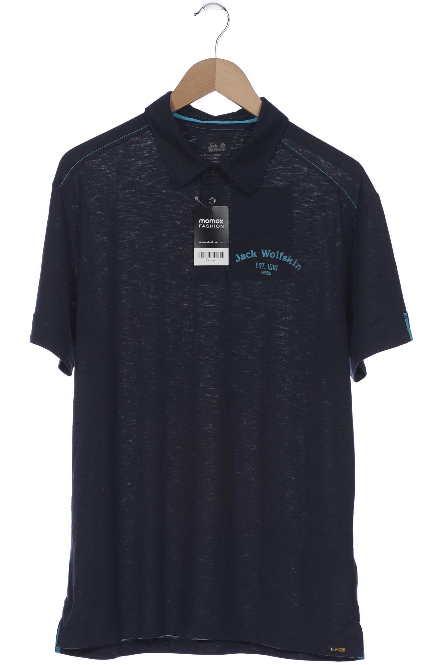 

Jack Wolfskin Herren Poloshirt, marineblau