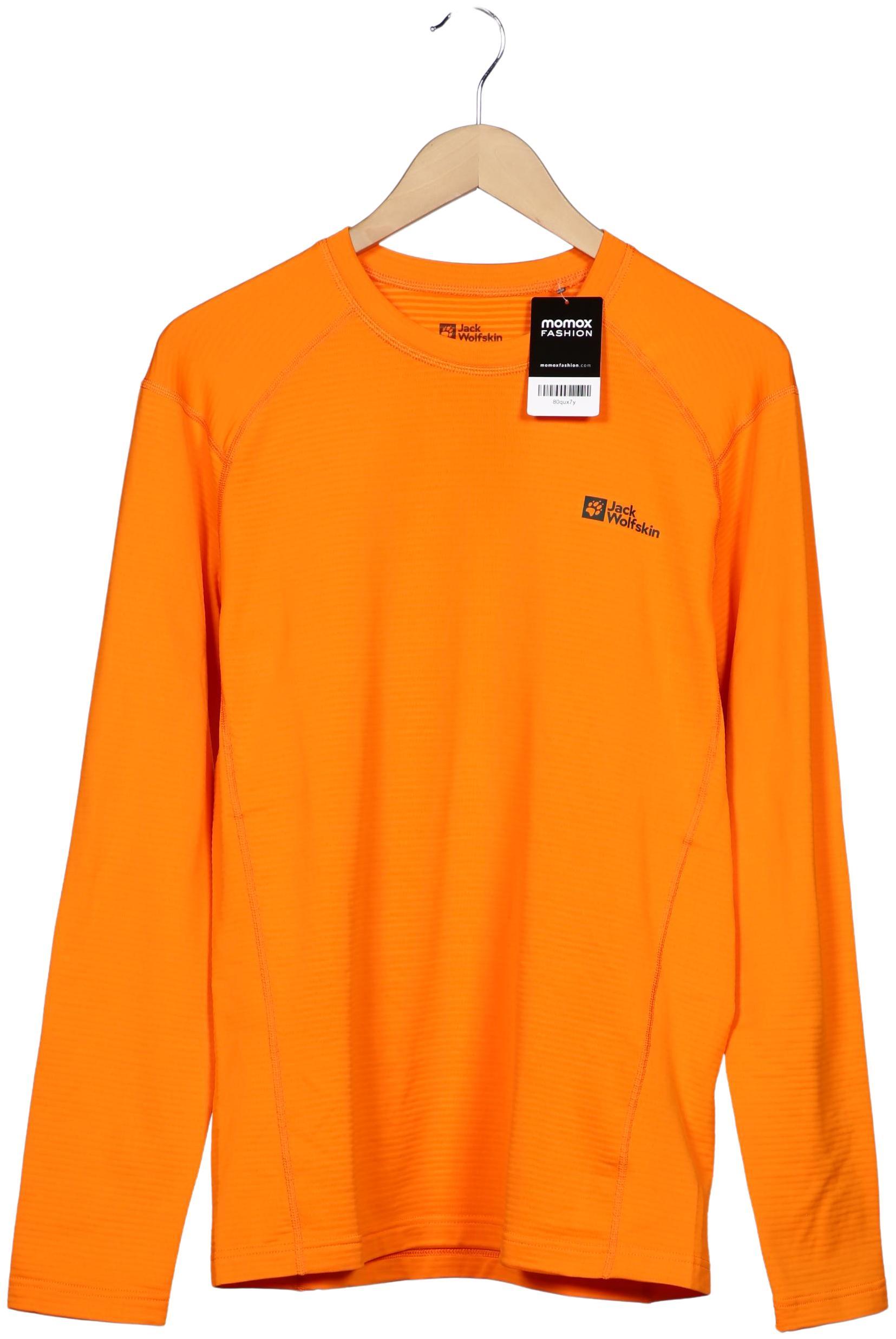 

Jack Wolfskin Herren Langarmshirt, orange, Gr. 52