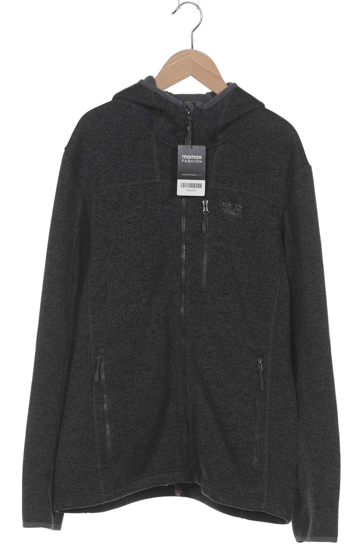 

Jack Wolfskin Herren Kapuzenpullover, grau, Gr. 48