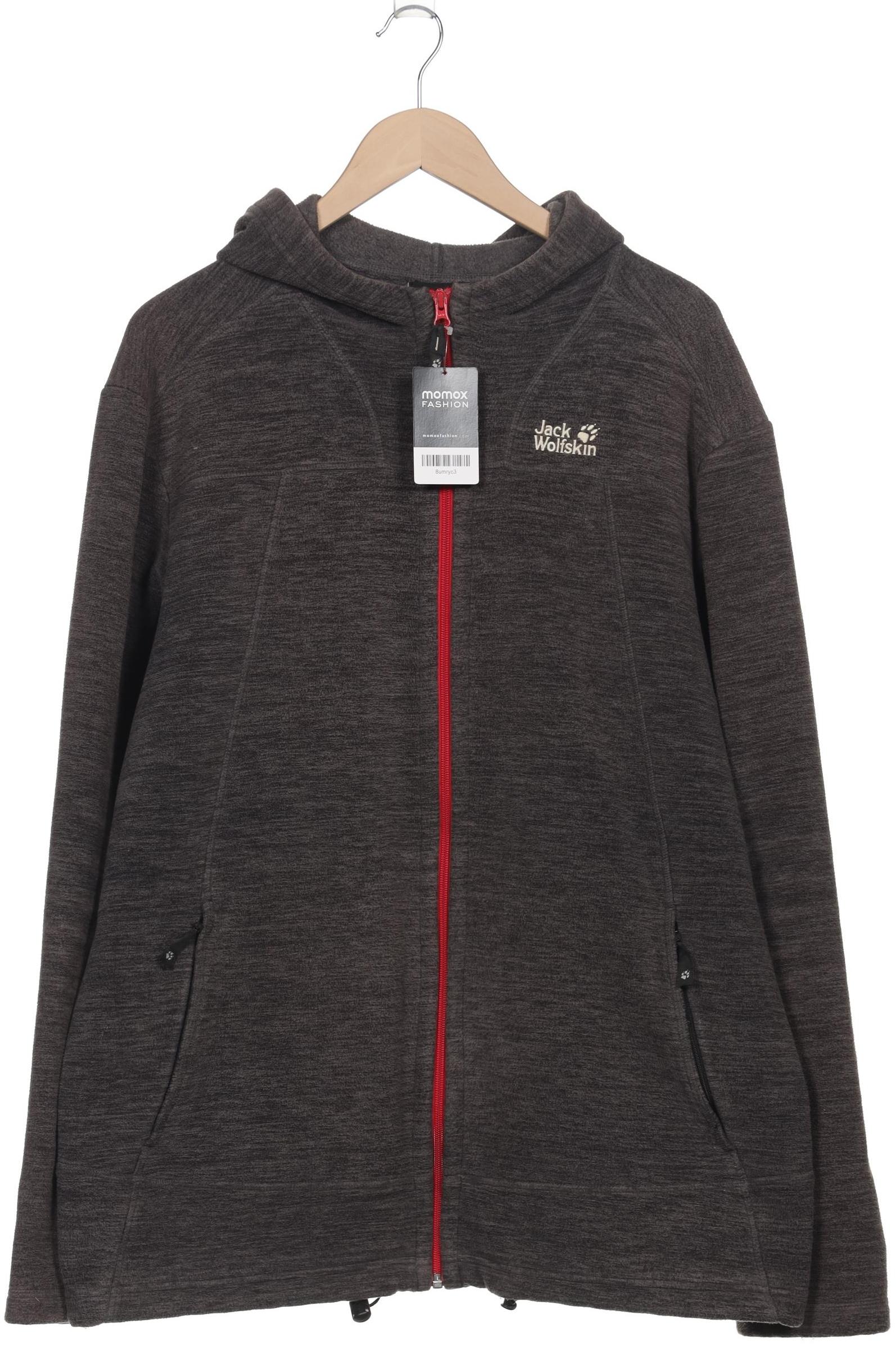 

Jack Wolfskin Herren Kapuzenpullover, grau, Gr. 58
