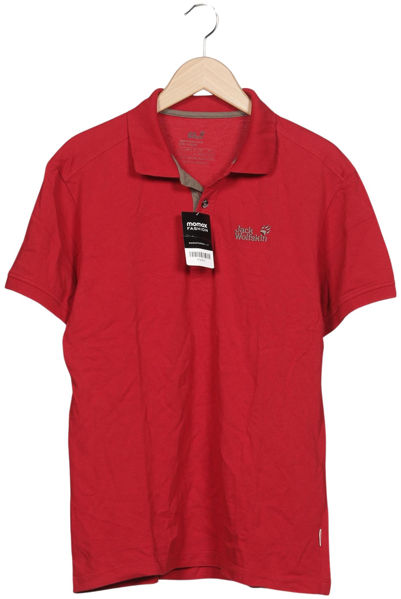 

Jack Wolfskin Herren Poloshirt, rot, Gr. 48