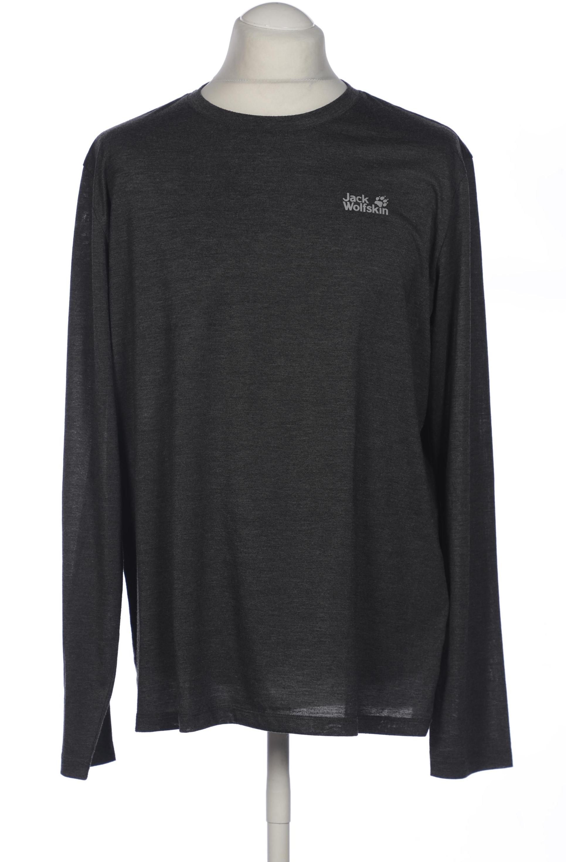 

Jack Wolfskin Herren Langarmshirt, grau, Gr. 54