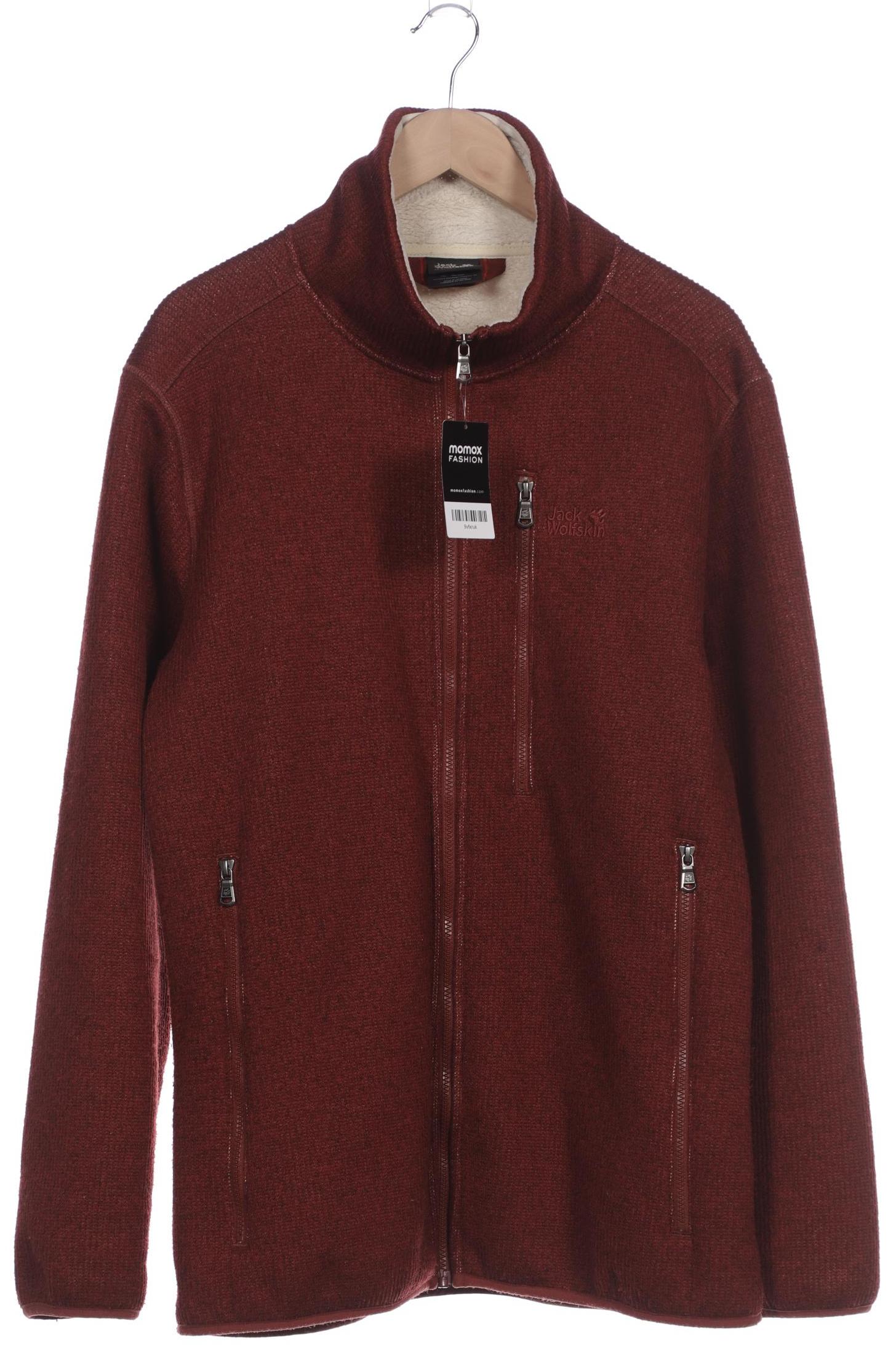

Jack Wolfskin Herren Strickjacke, bordeaux, Gr. 56