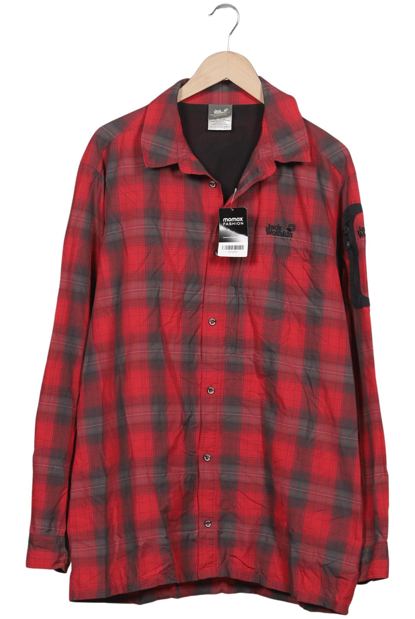 

Jack Wolfskin Herren Hemd, rot, Gr. 58