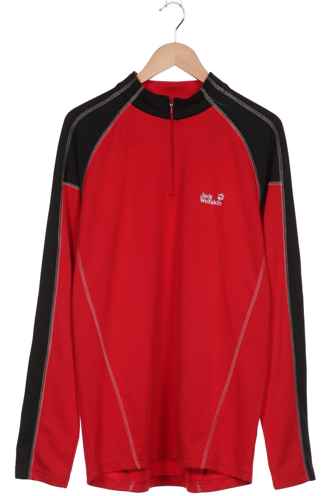 

Jack Wolfskin Herren Sweatshirt, rot