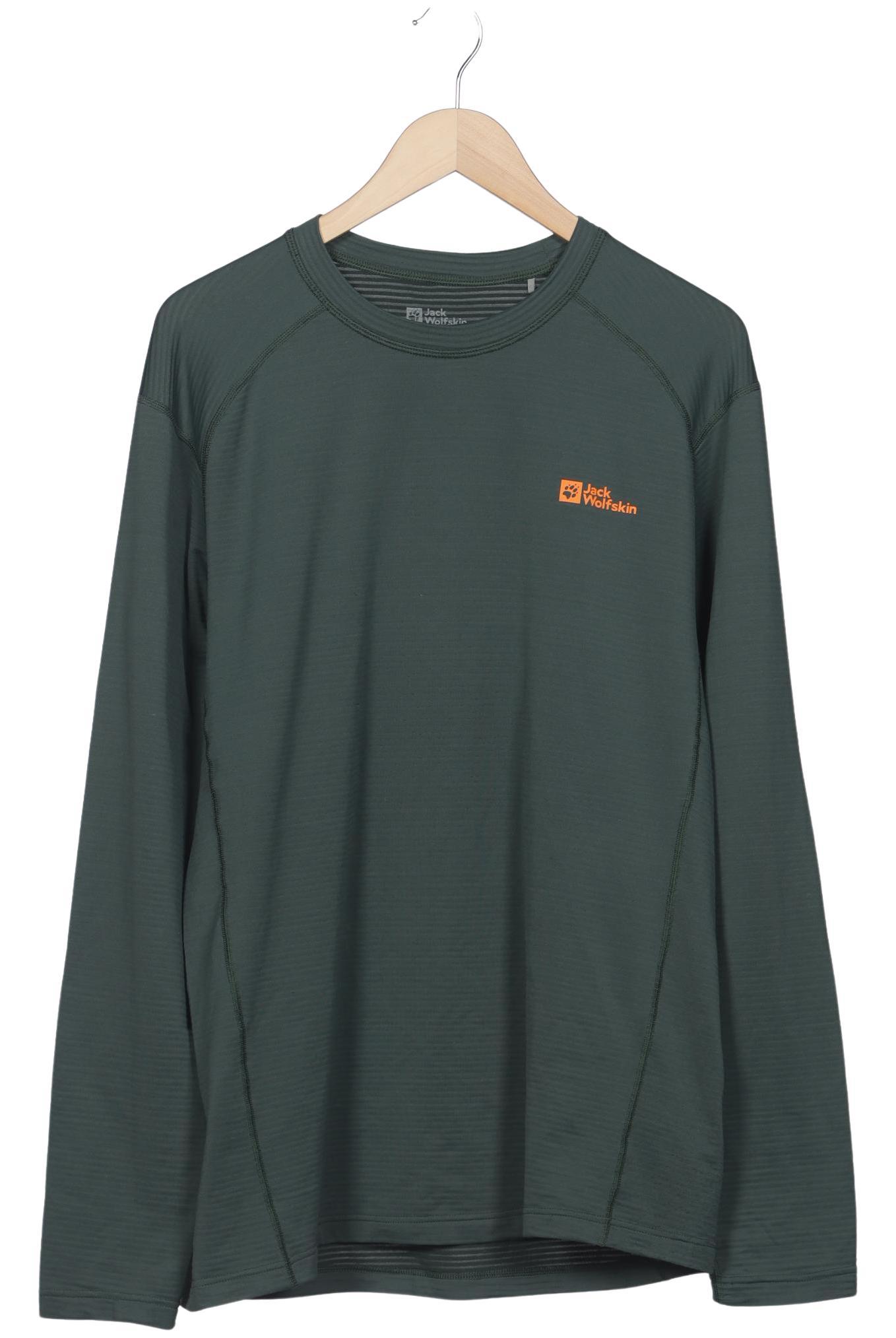 

Jack Wolfskin Herren Langarmshirt, grün, Gr. 56