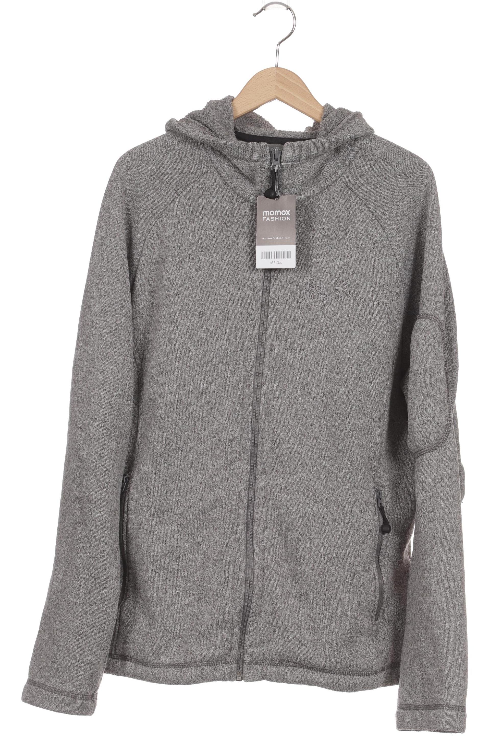 

Jack Wolfskin Herren Kapuzenpullover, grau, Gr. 54
