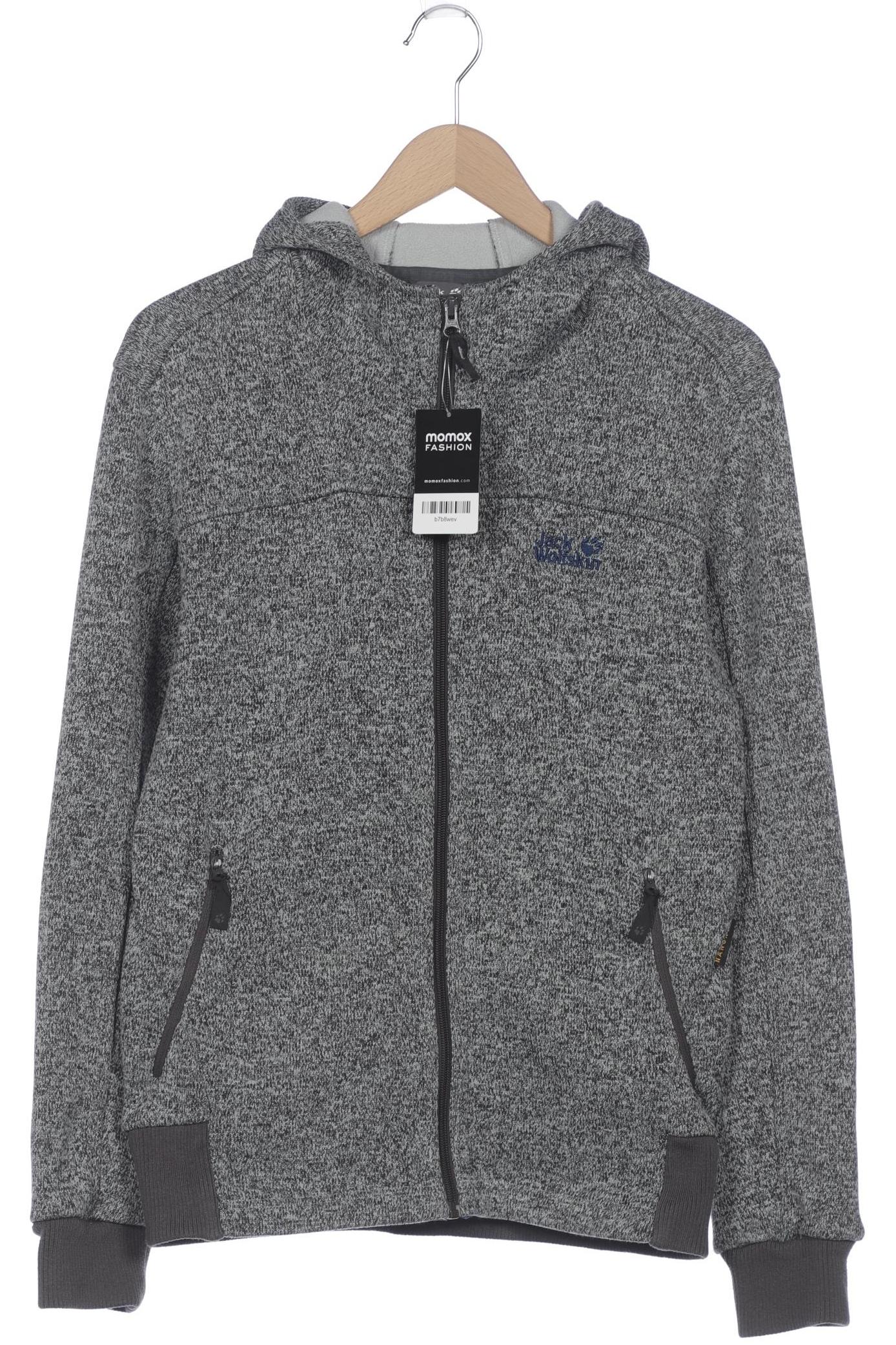

Jack Wolfskin Herren Kapuzenpullover, grau, Gr. 46