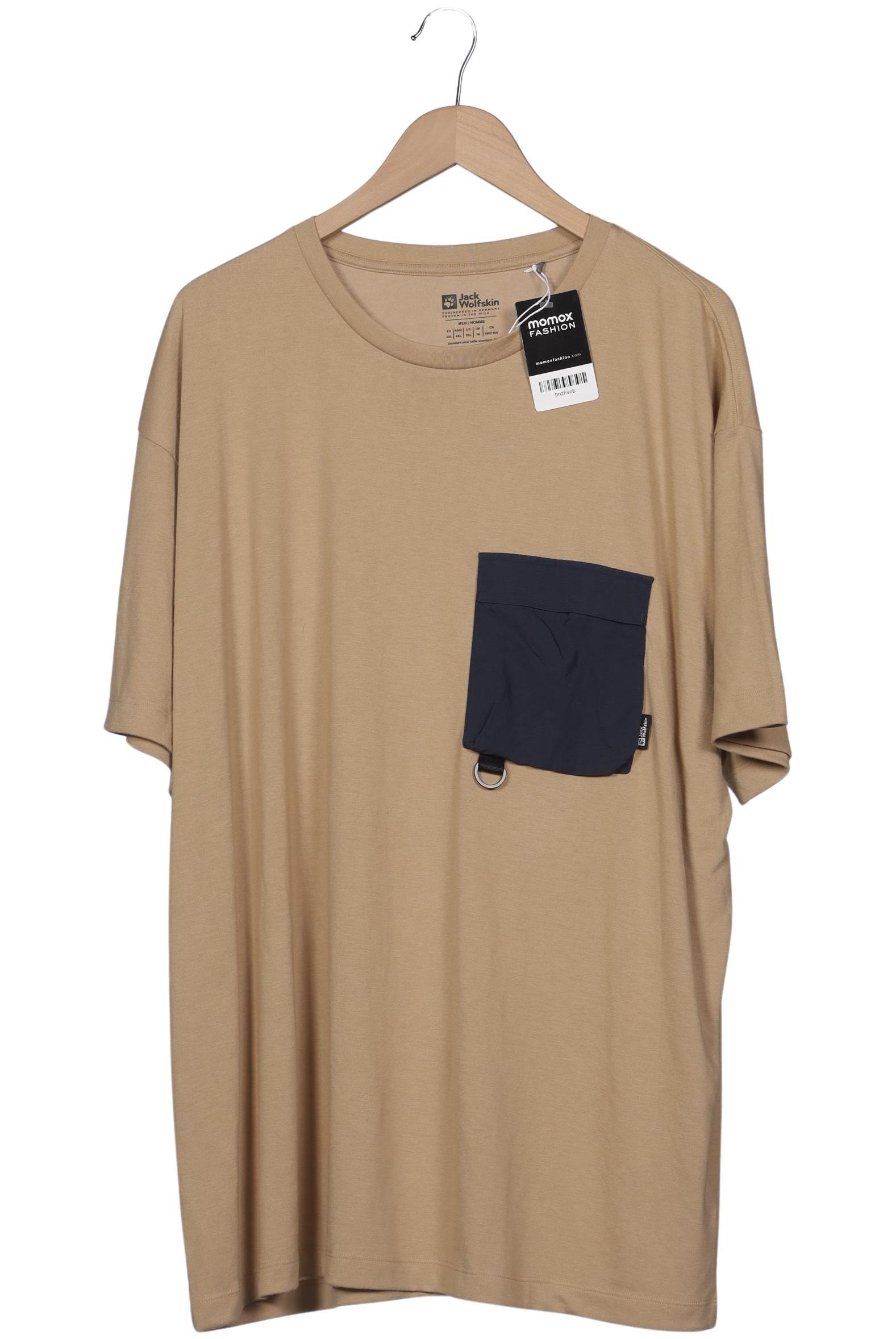 

Jack Wolfskin Herren T-Shirt, beige, Gr. 60