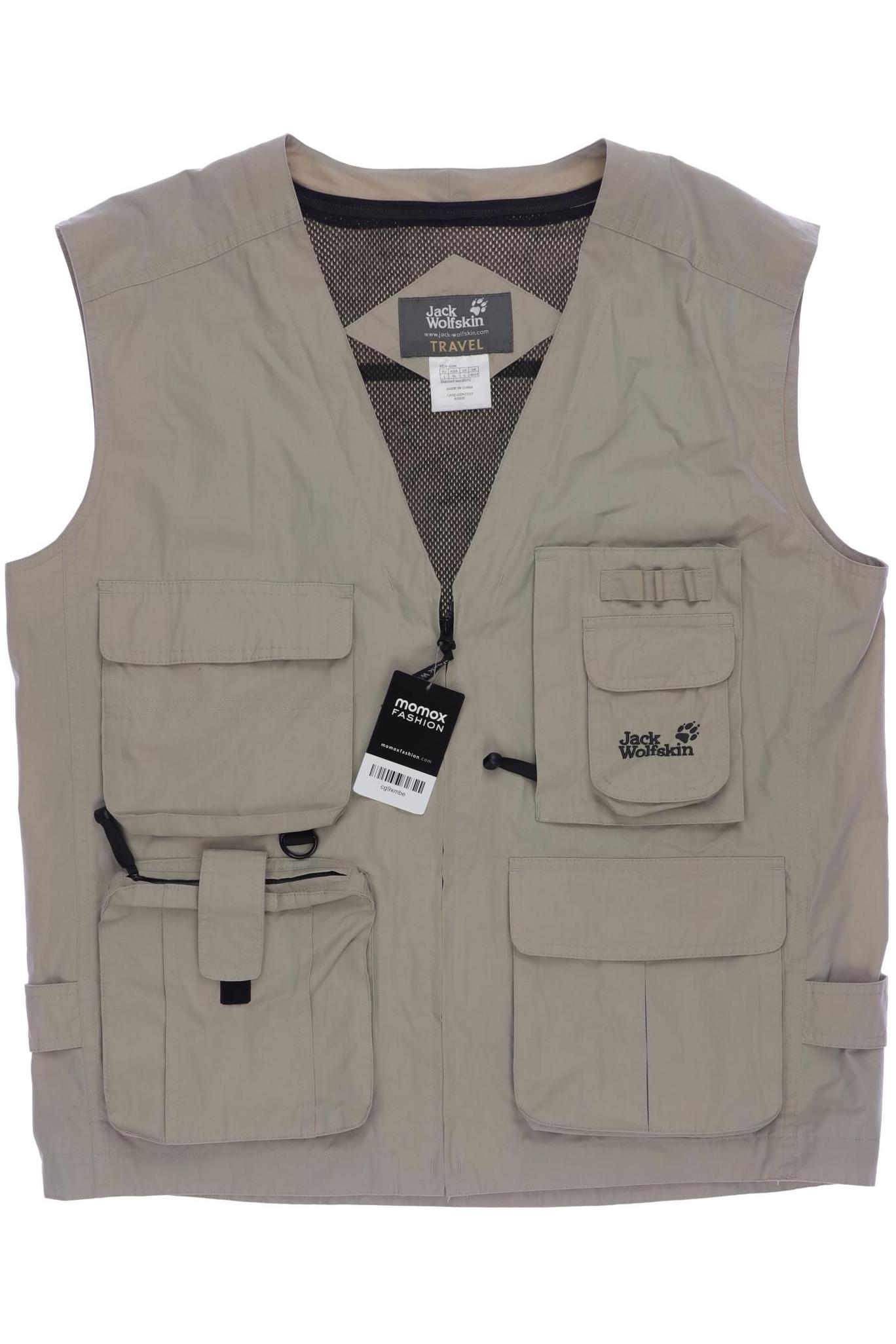 

Jack Wolfskin Herren Weste, beige, Gr. 52