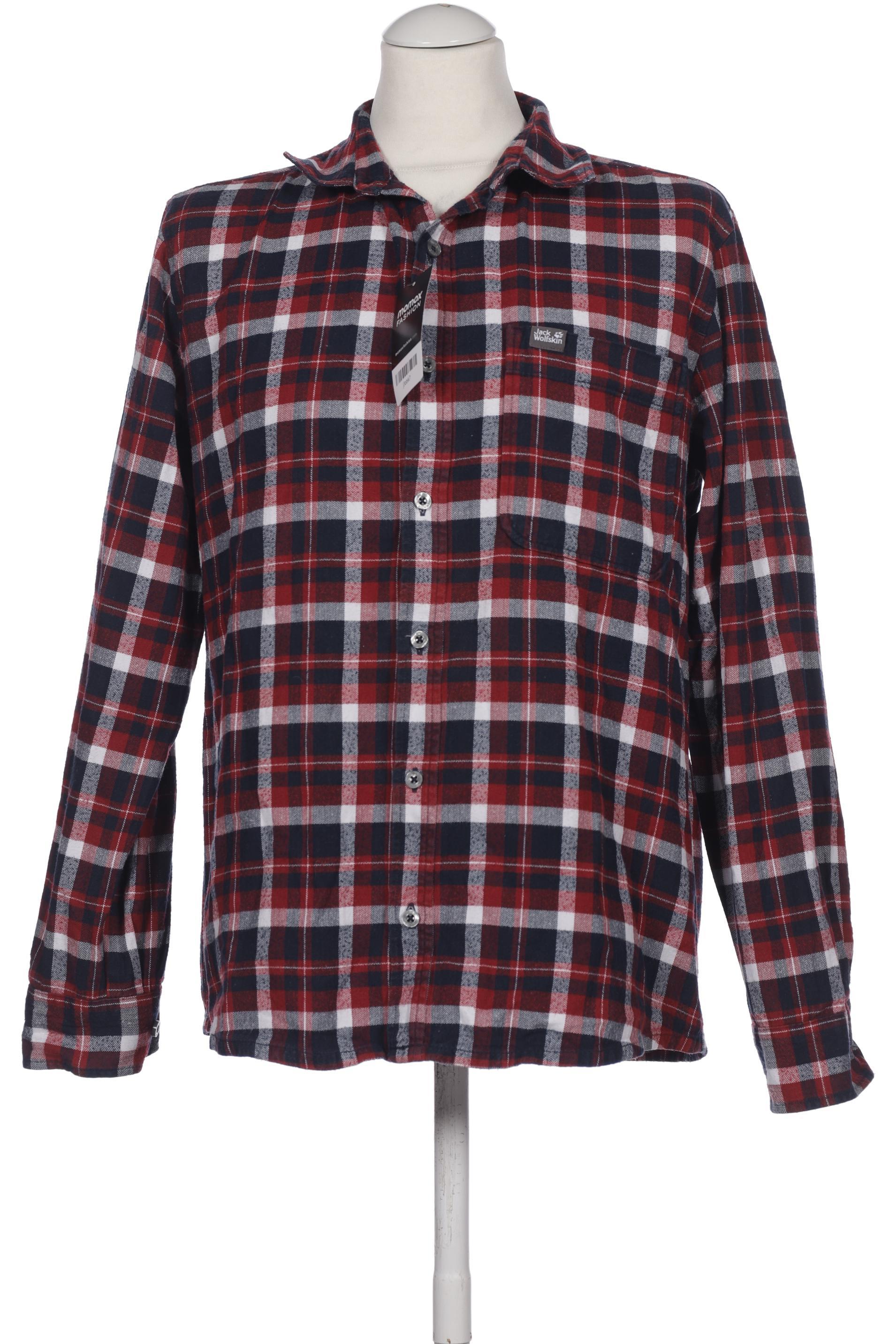 

Jack Wolfskin Herren Hemd, bordeaux, Gr. 46