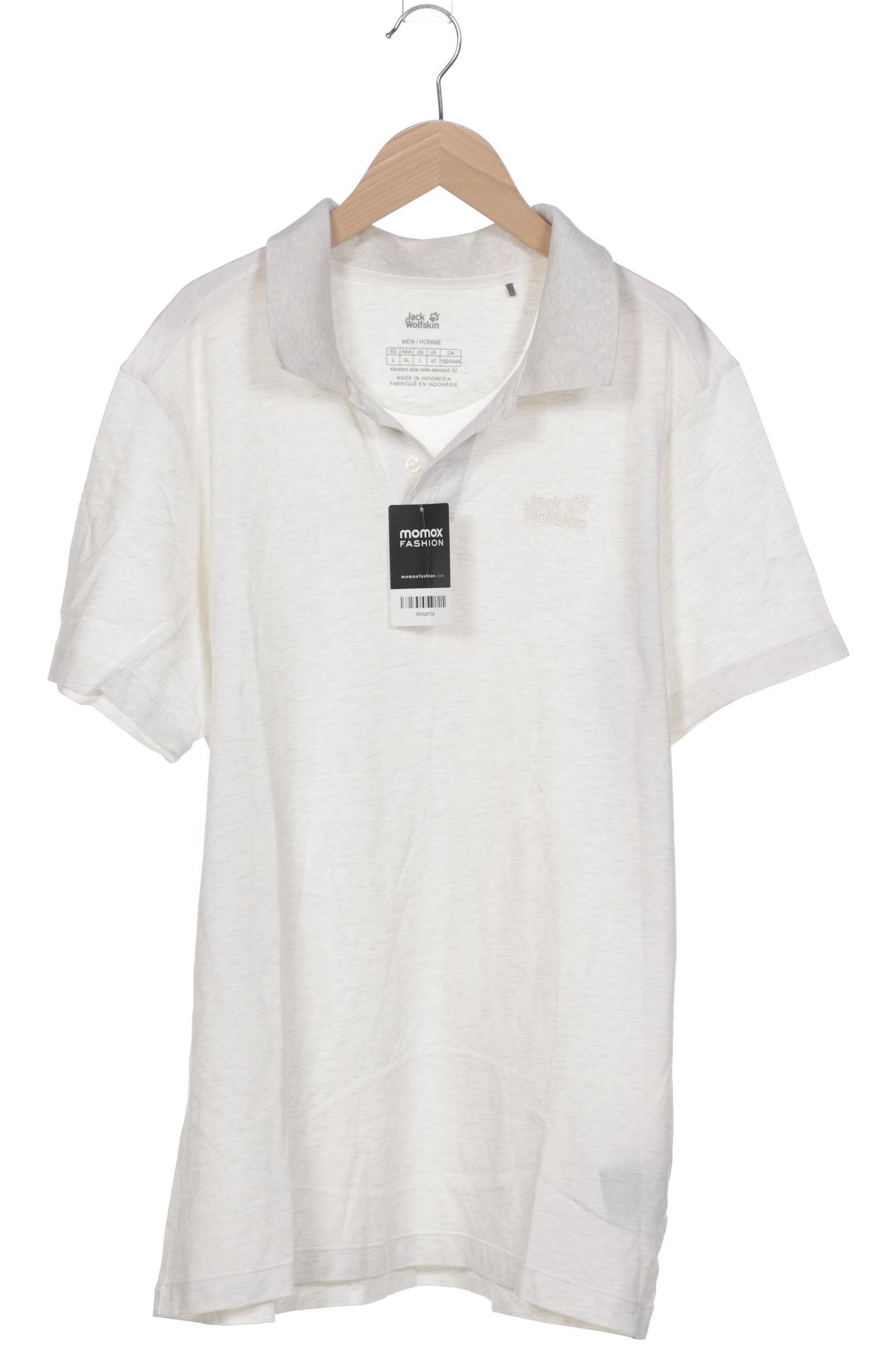 

Jack Wolfskin Herren Poloshirt, weiß, Gr. 52