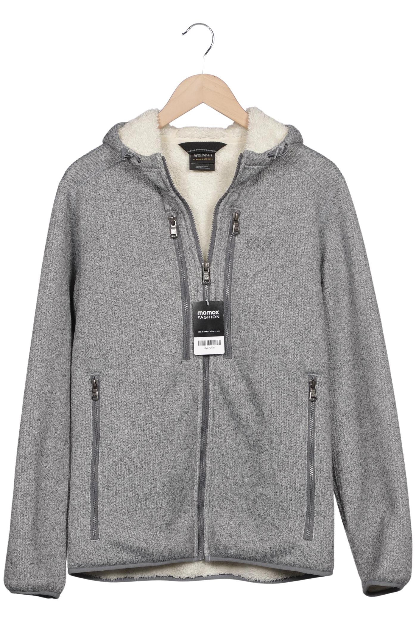 

Jack Wolfskin Herren Kapuzenpullover, grau, Gr. 48