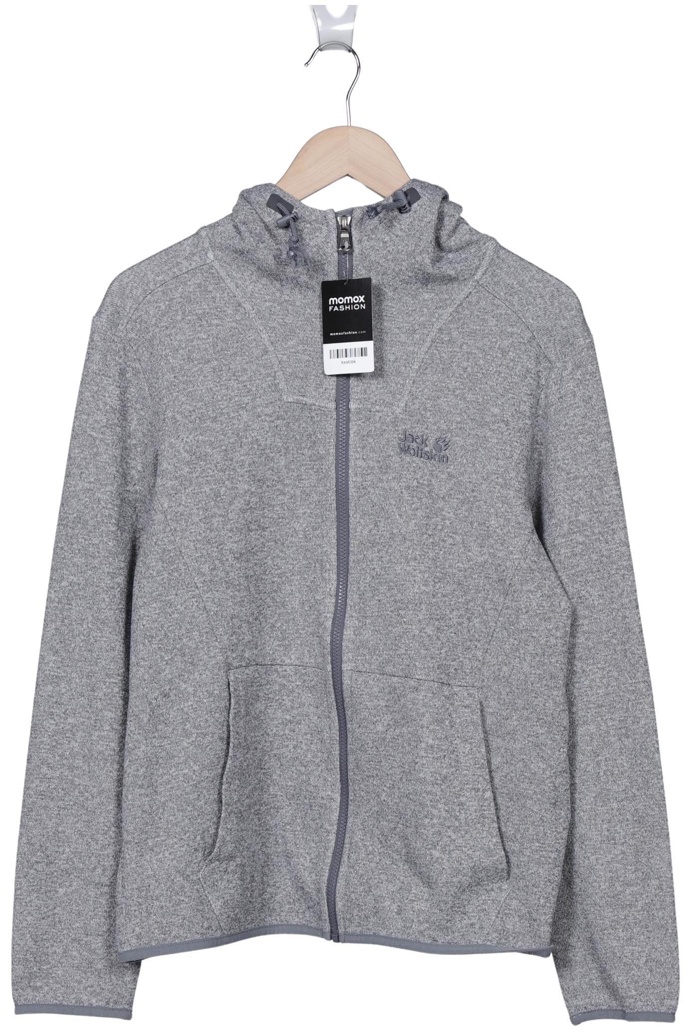 

Jack Wolfskin Herren Kapuzenpullover, grau, Gr. 48