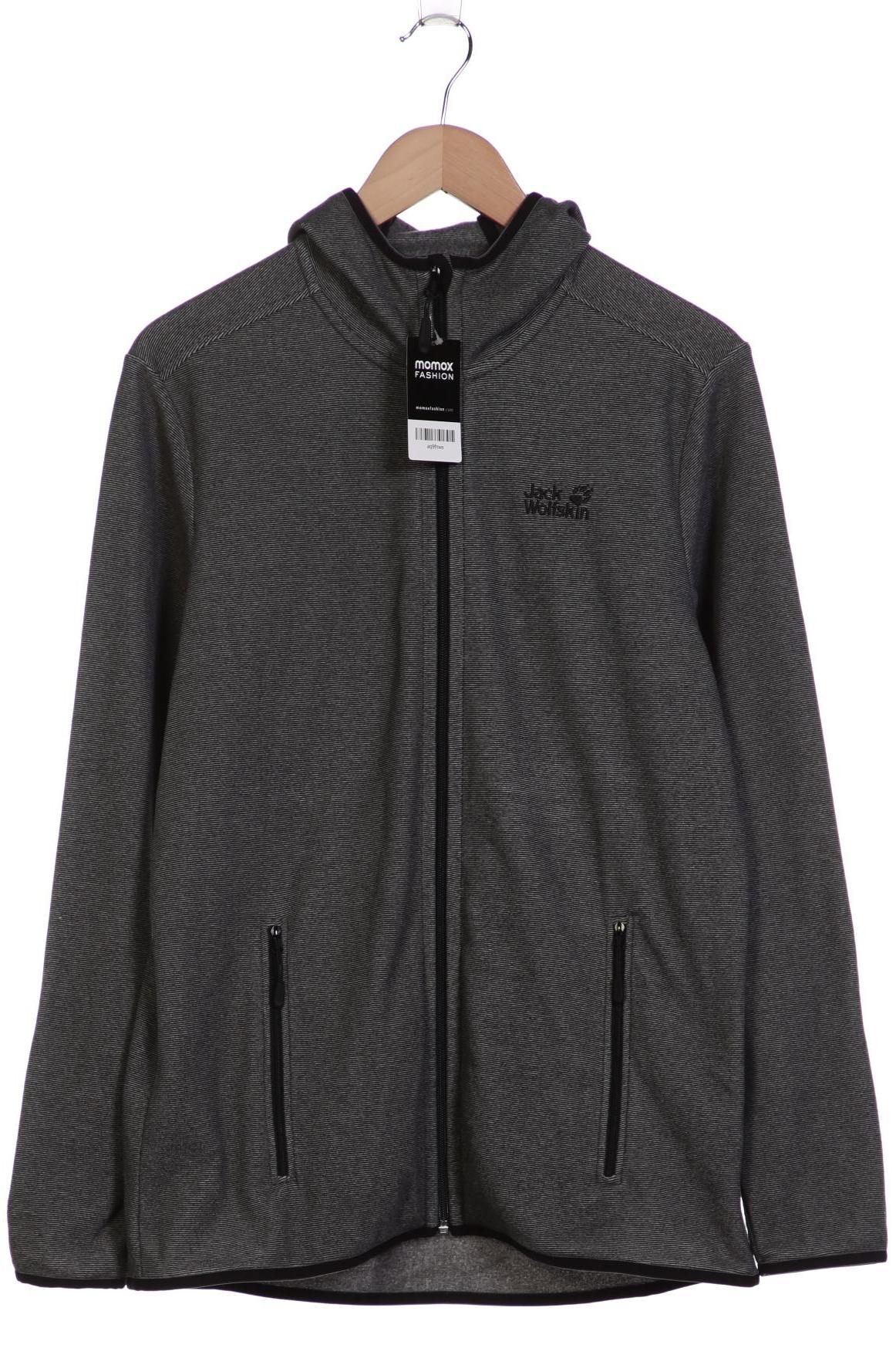 

Jack Wolfskin Herren Kapuzenpullover, grau, Gr. 48