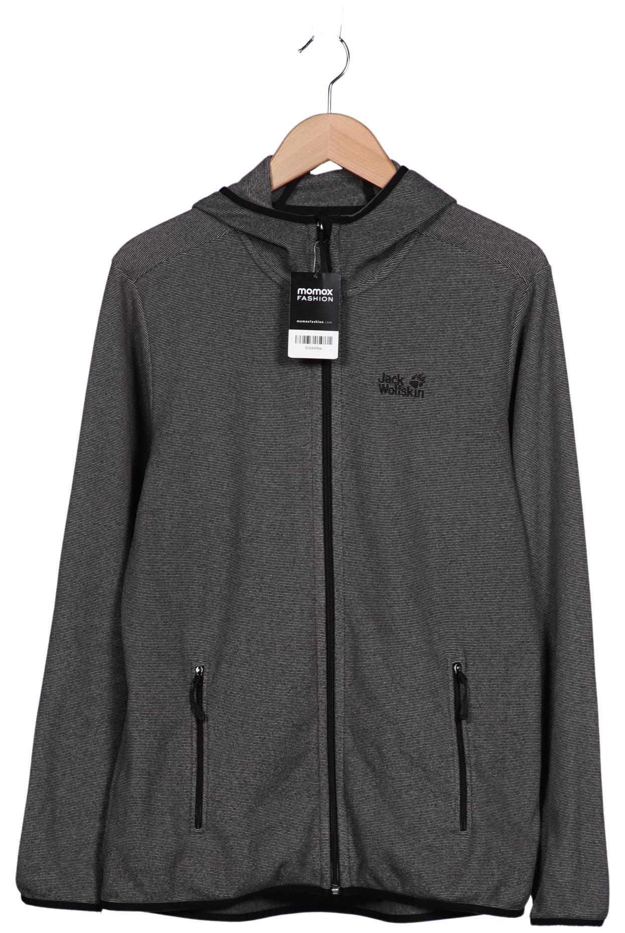 

Jack Wolfskin Herren Kapuzenpullover, grau, Gr. 48