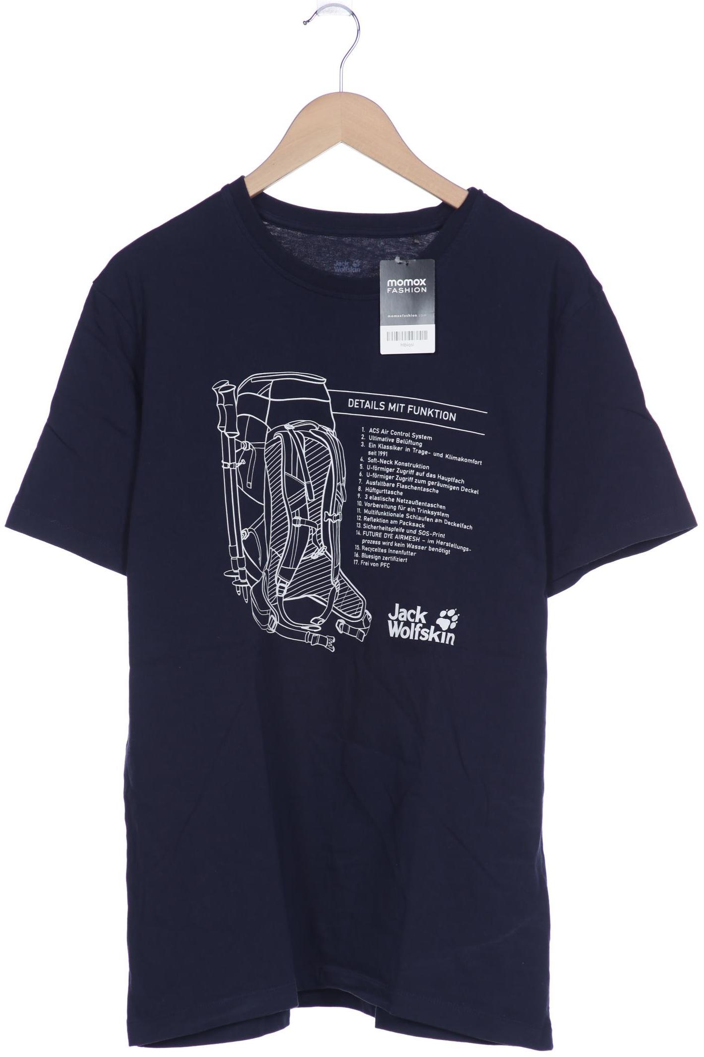 

Jack Wolfskin Herren T-Shirt, marineblau
