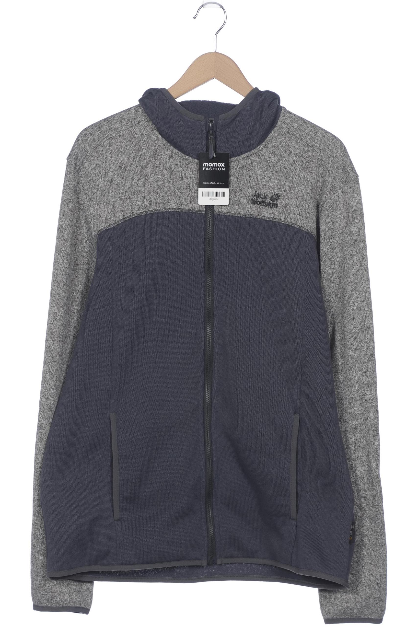 

Jack Wolfskin Herren Kapuzenpullover, grau, Gr. 54