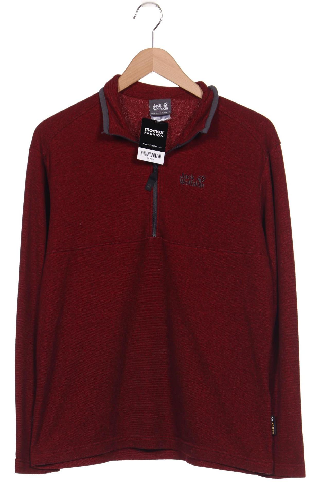 

Jack Wolfskin Herren Sweatshirt, bordeaux