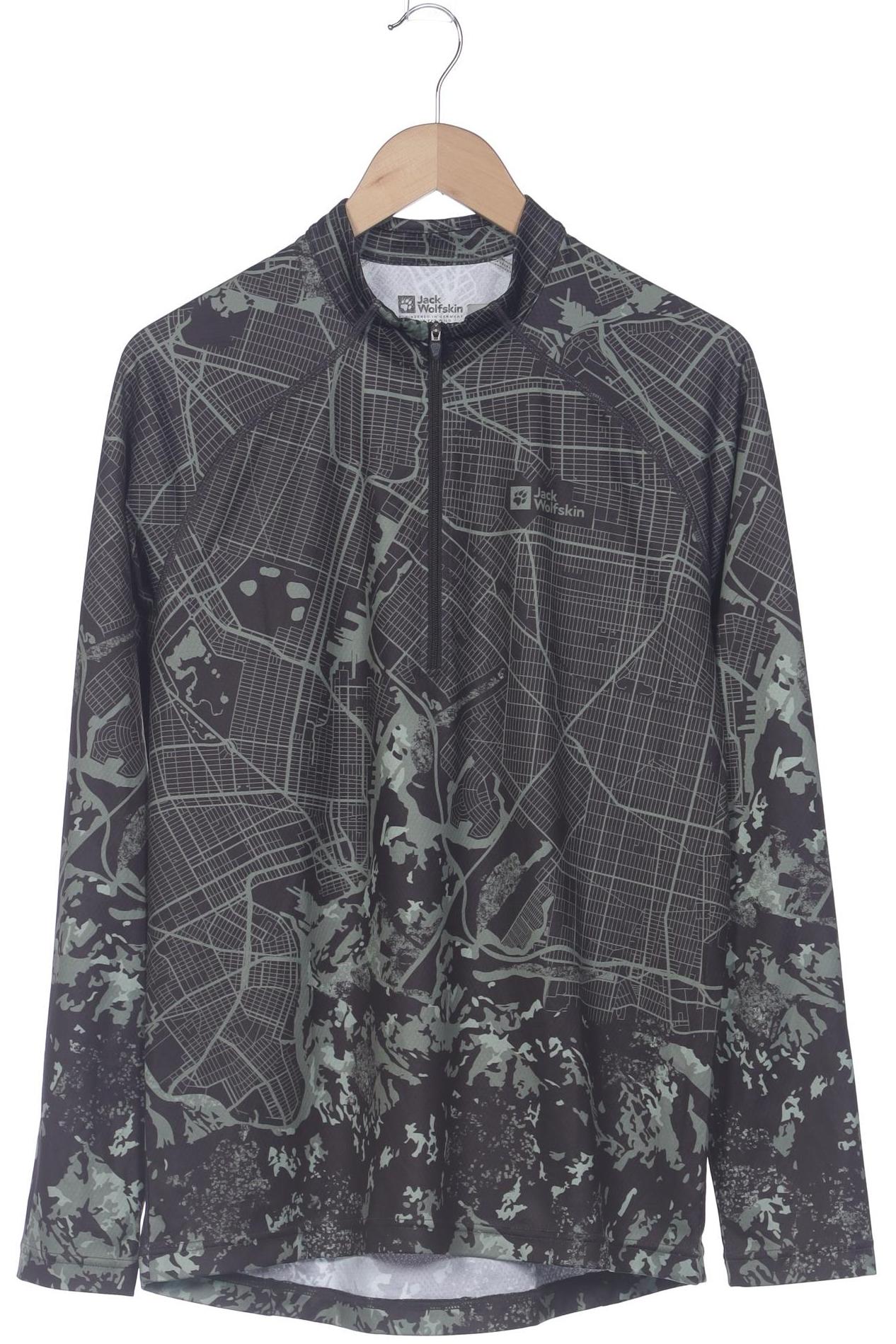 

Jack Wolfskin Herren Langarmshirt, grün, Gr. 52