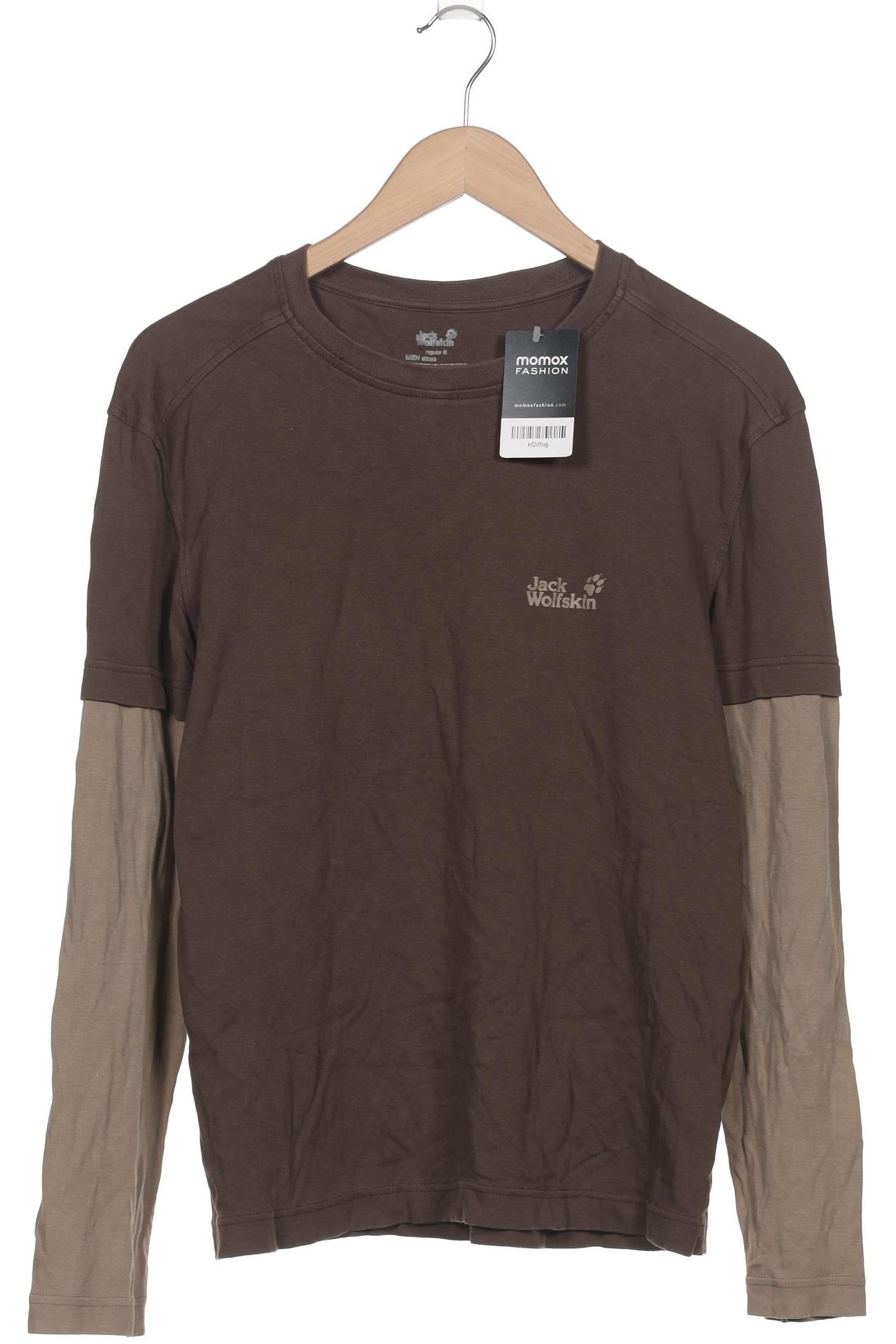 

Jack Wolfskin Herren Langarmshirt, braun, Gr. 48