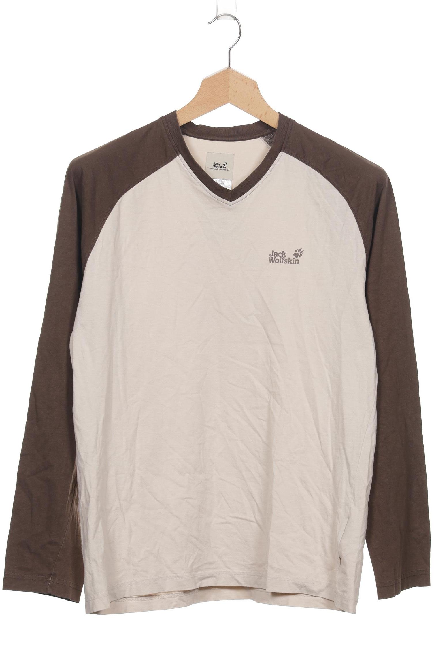 

Jack Wolfskin Herren Langarmshirt, beige, Gr. 56