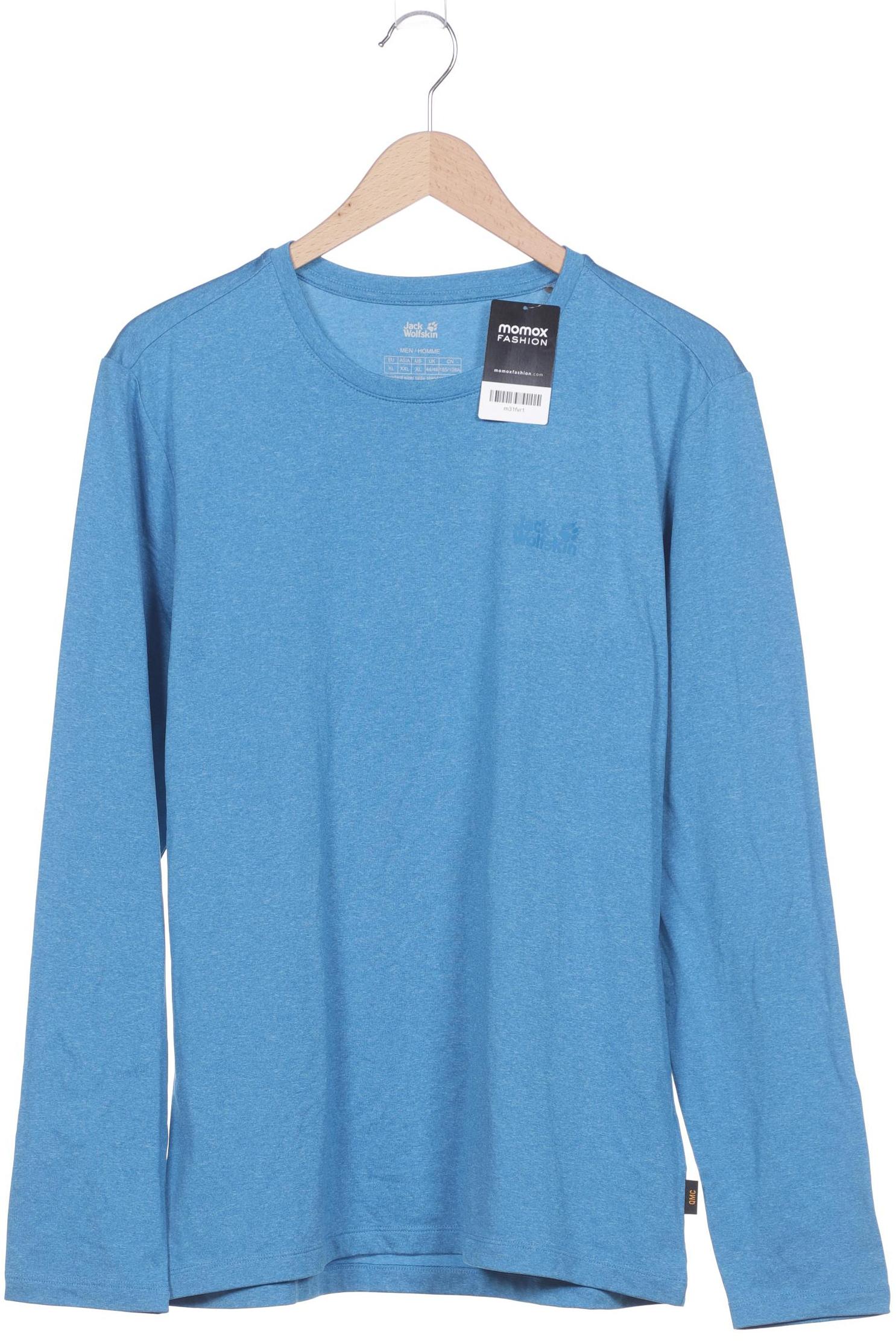 

Jack Wolfskin Herren Langarmshirt, hellblau, Gr. 54