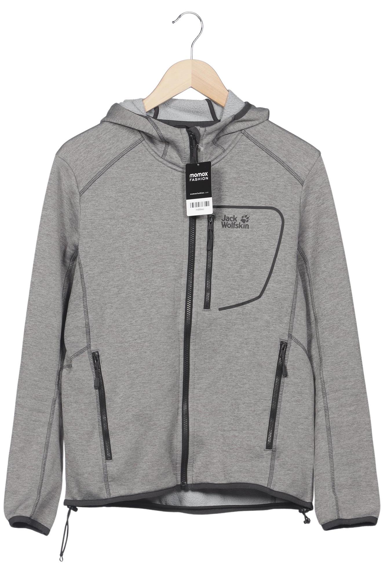 

Jack Wolfskin Herren Kapuzenpullover, grau, Gr. 44