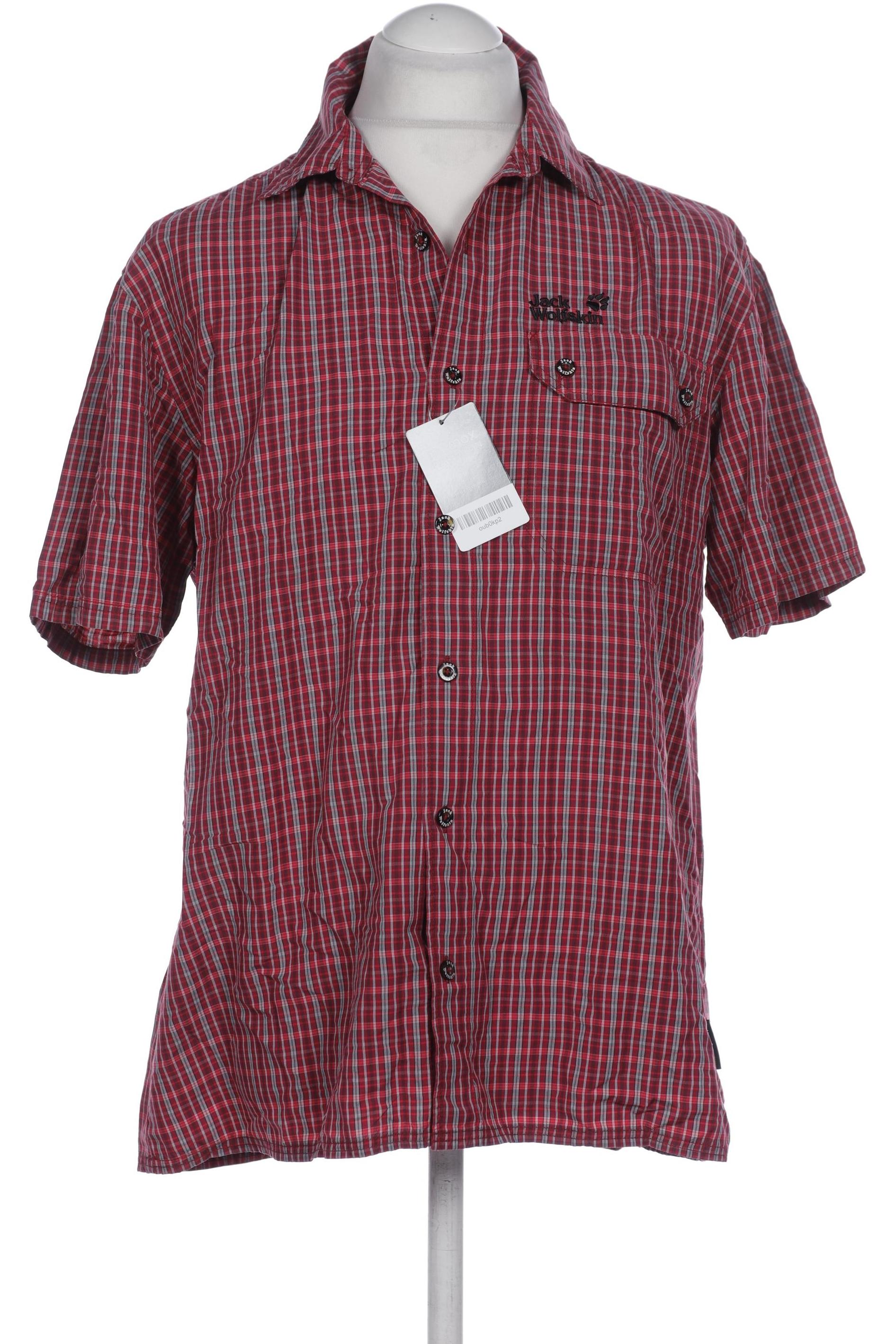 

Jack Wolfskin Herren Hemd, bordeaux, Gr. 52