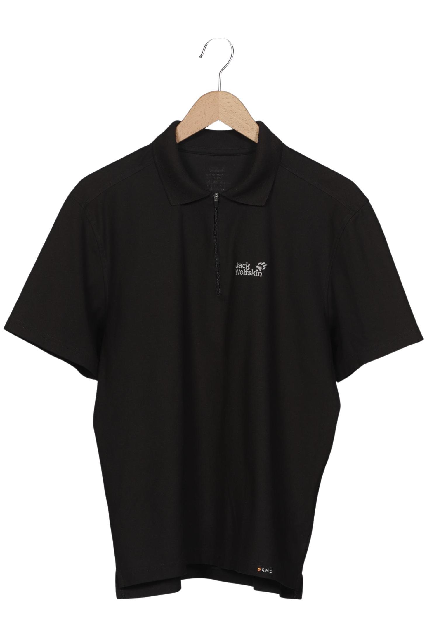 Thumbnail - Jack Wolfskin Herren Poloshirt, schwarz, Gr. 48