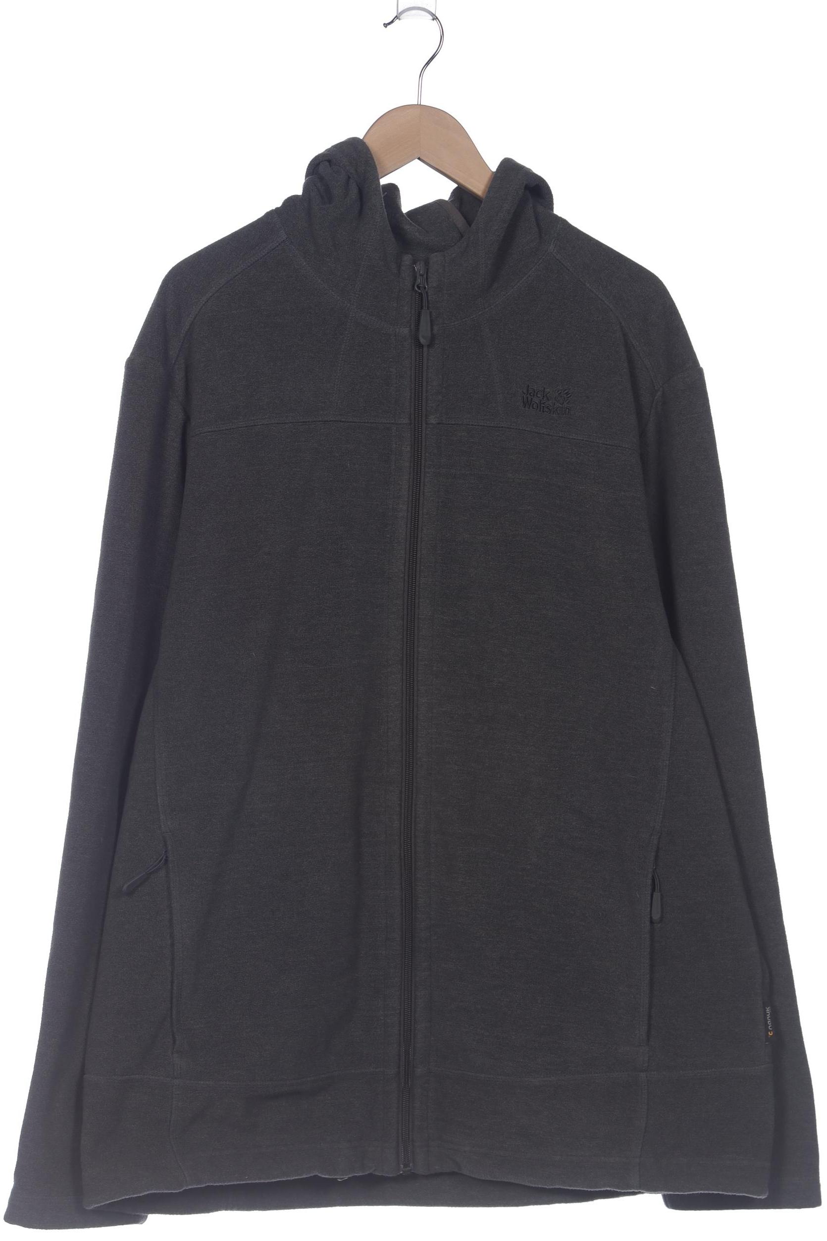 

Jack Wolfskin Herren Kapuzenpullover, grau, Gr. 58