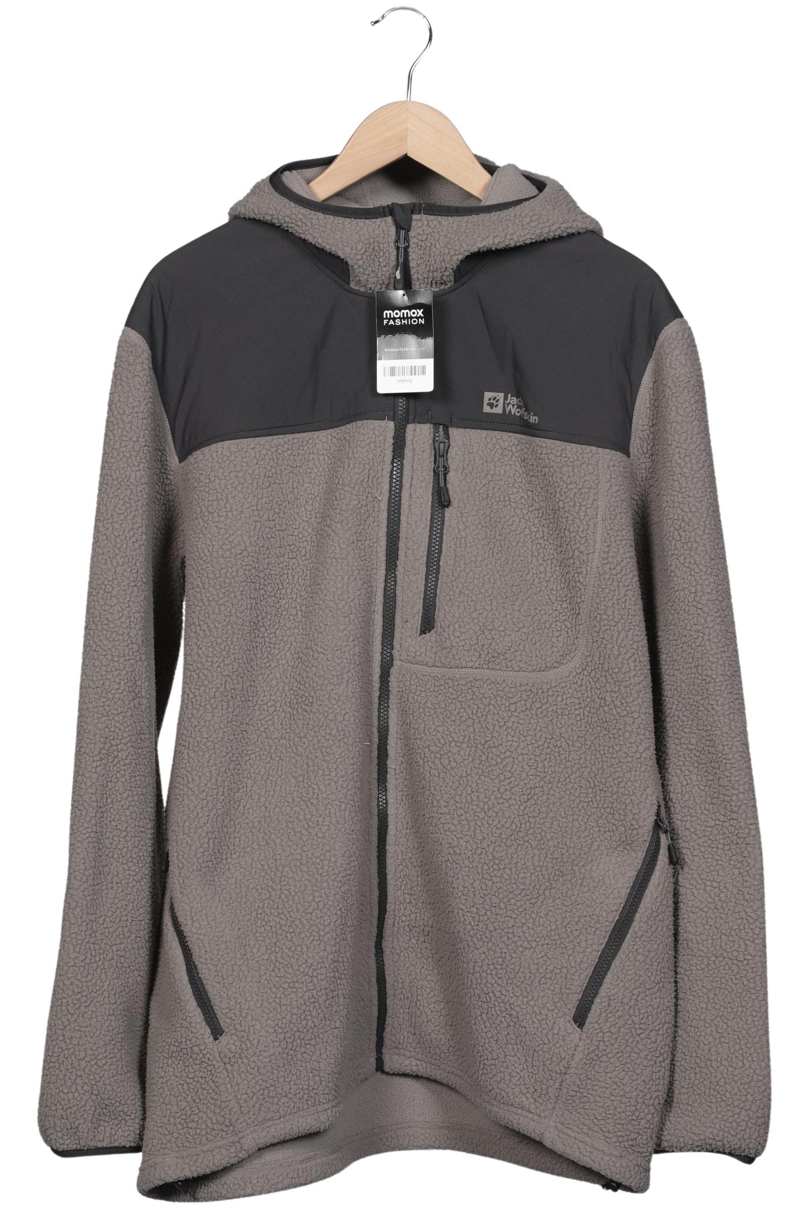

Jack Wolfskin Herren Kapuzenpullover, grau, Gr. 60