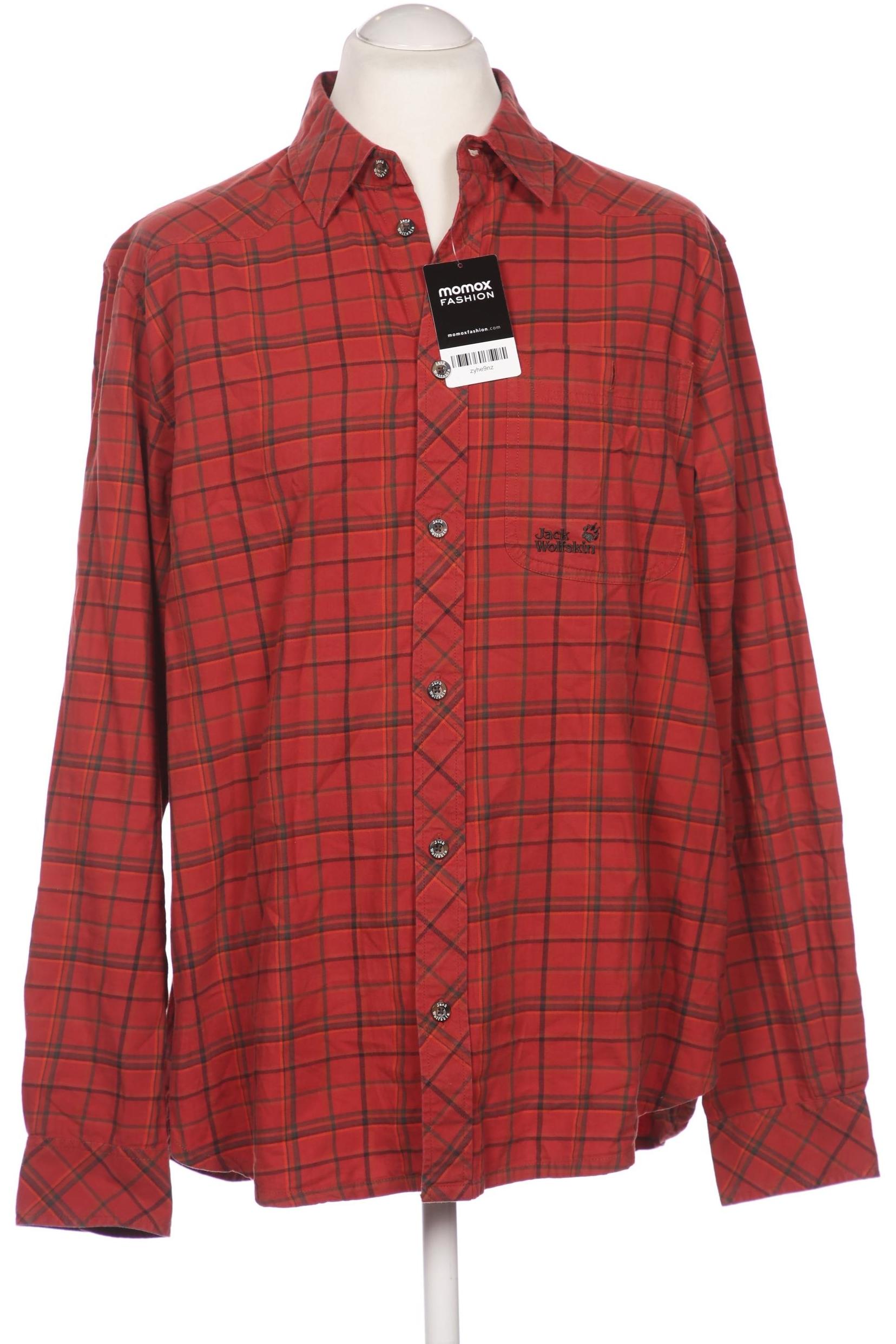 

Jack Wolfskin Herren Hemd, bordeaux, Gr. 54