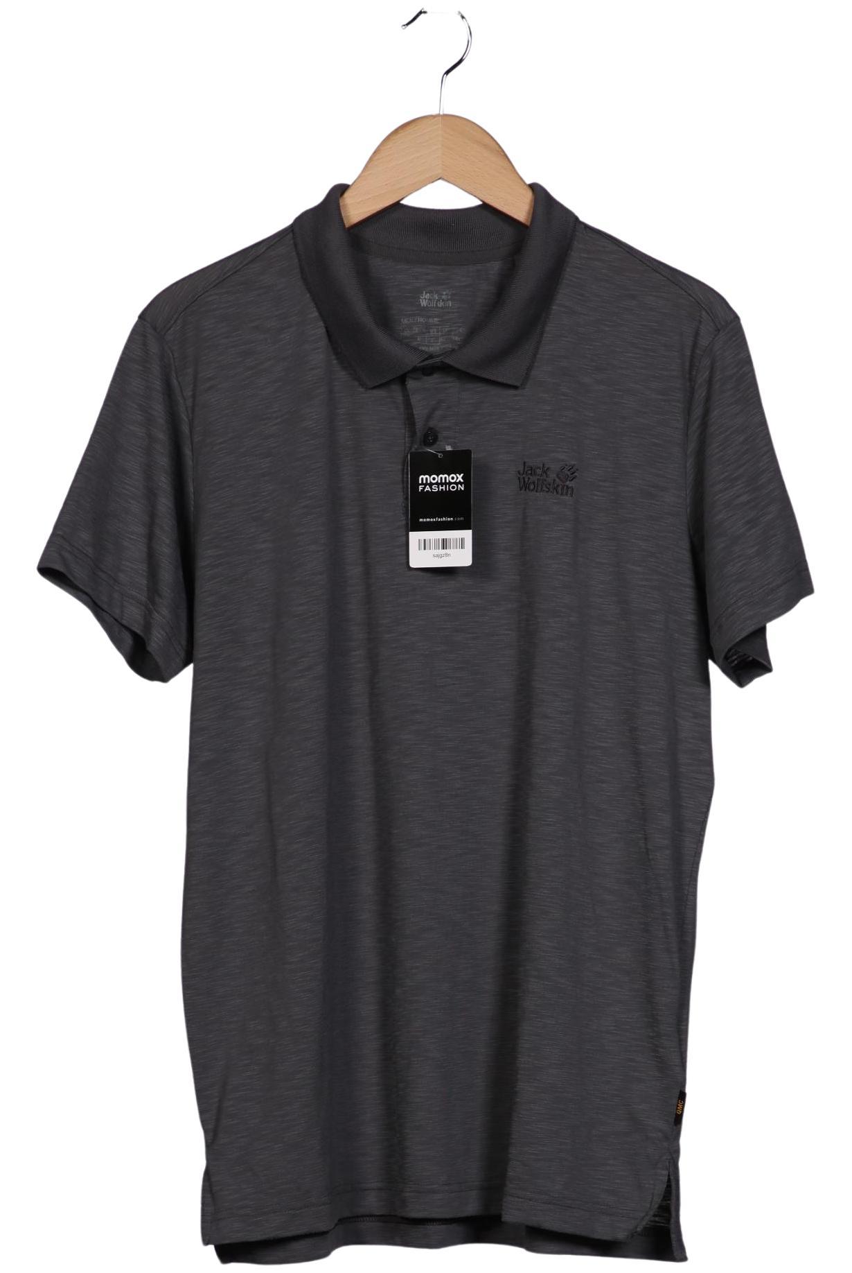 Thumbnail - Jack Wolfskin Herren Poloshirt, grau, Gr. 54