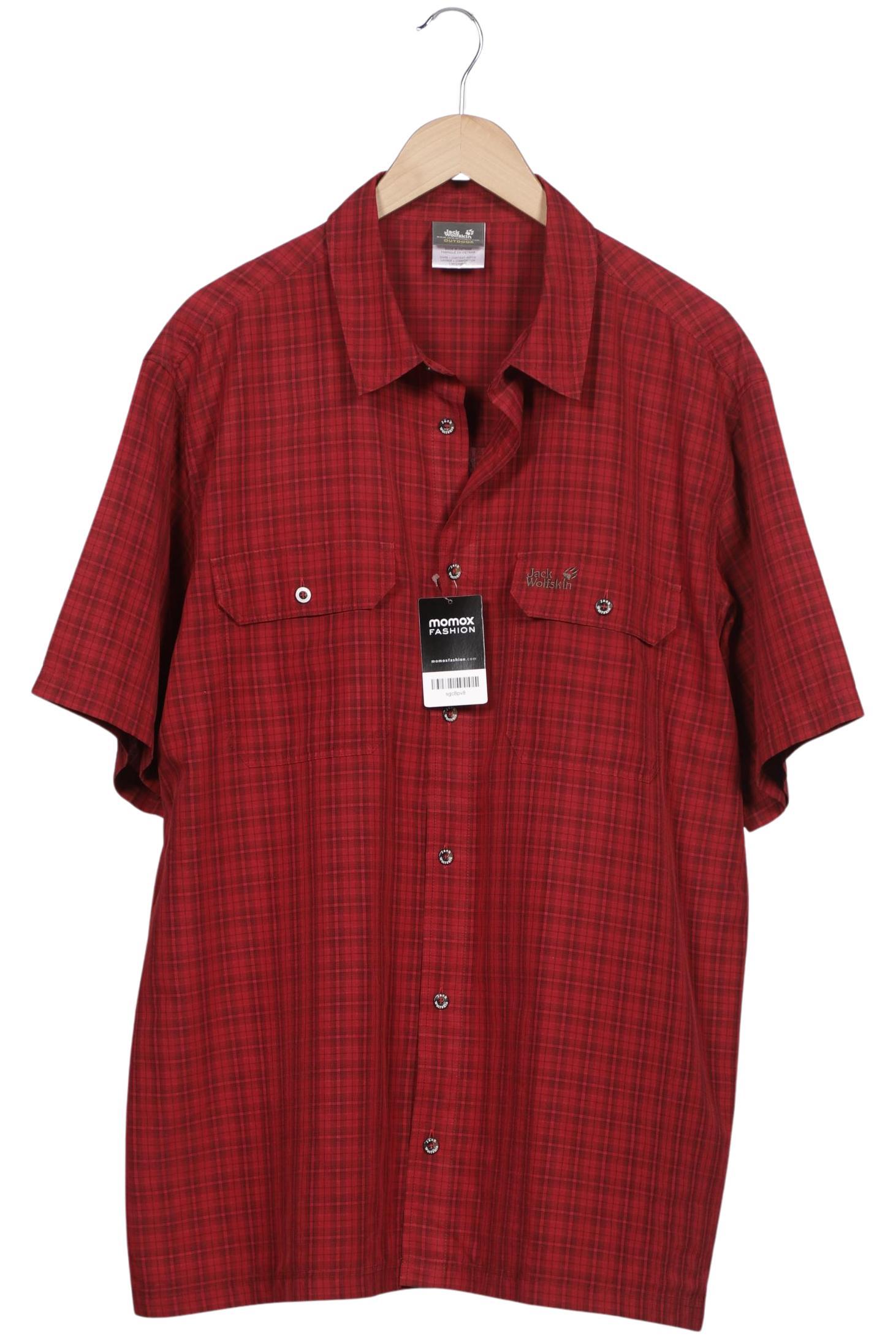 

Jack Wolfskin Herren Hemd, bordeaux, Gr. 56