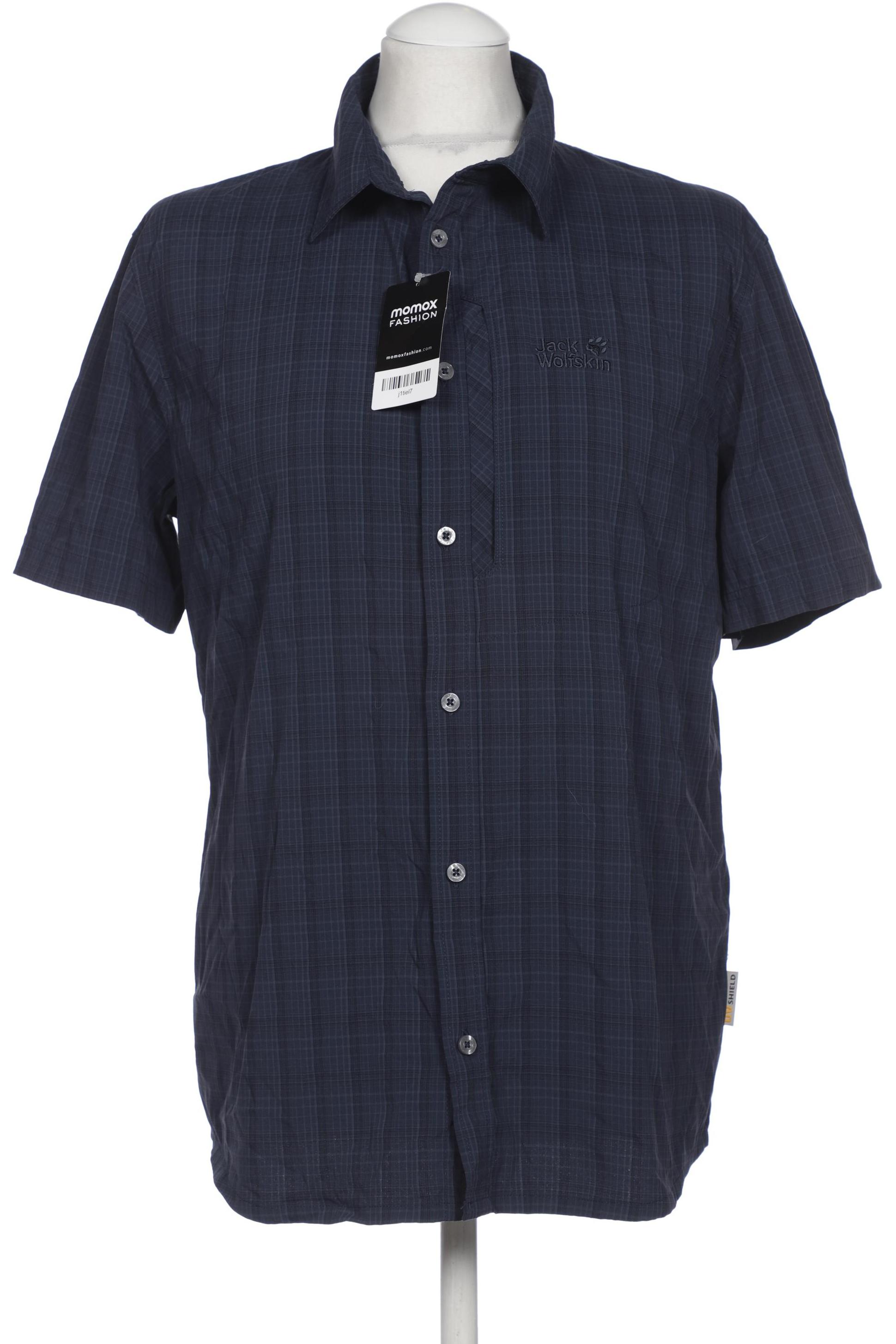 

Jack Wolfskin Herren Hemd, marineblau