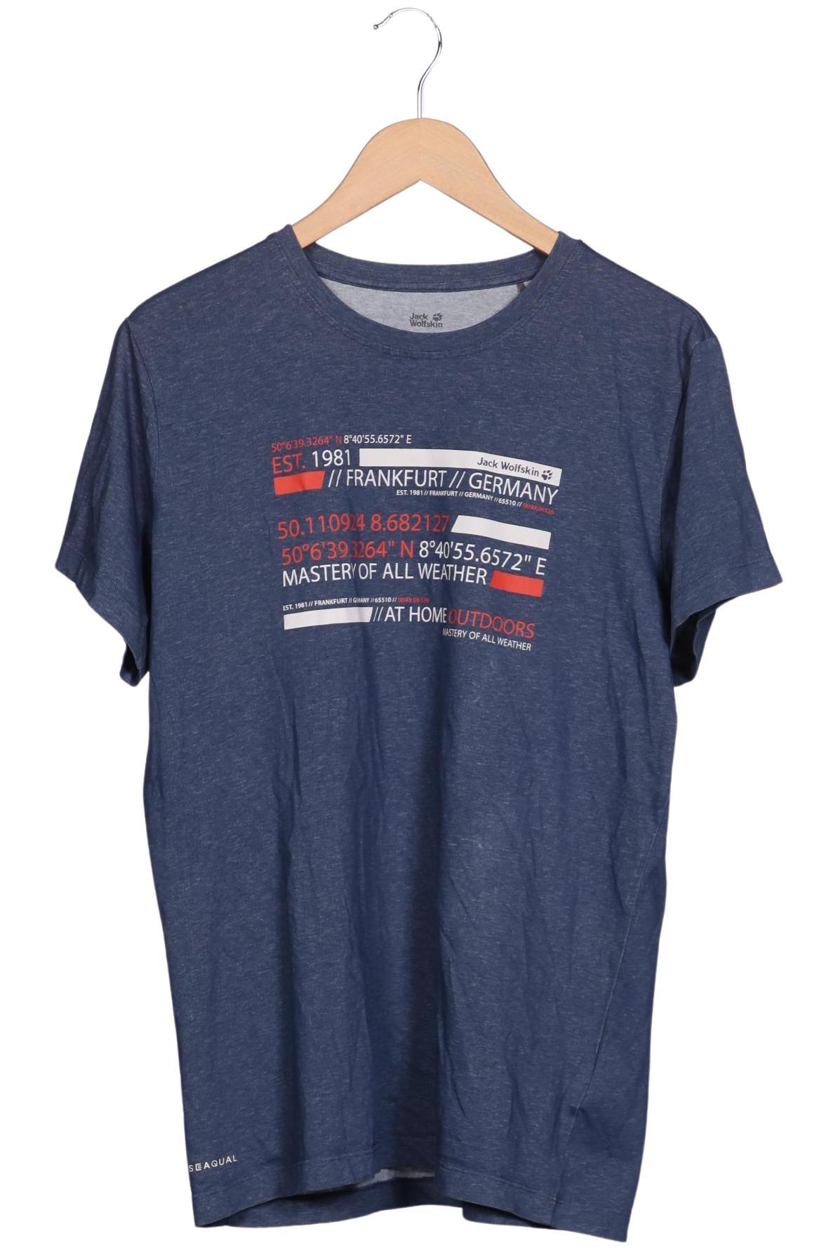 

Jack Wolfskin Herren T-Shirt, marineblau, Gr. 52