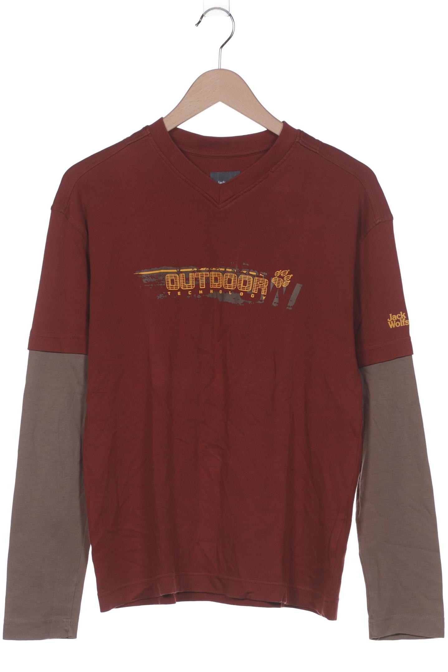 

Jack Wolfskin Herren Langarmshirt, braun, Gr. 48
