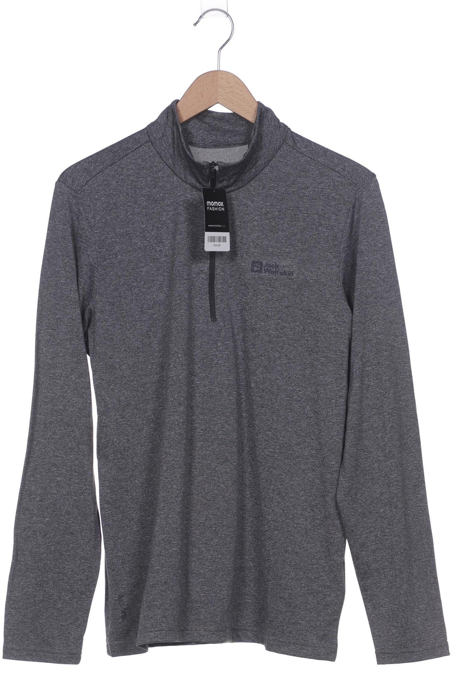 

Jack Wolfskin Herren Langarmshirt, grau, Gr. 48
